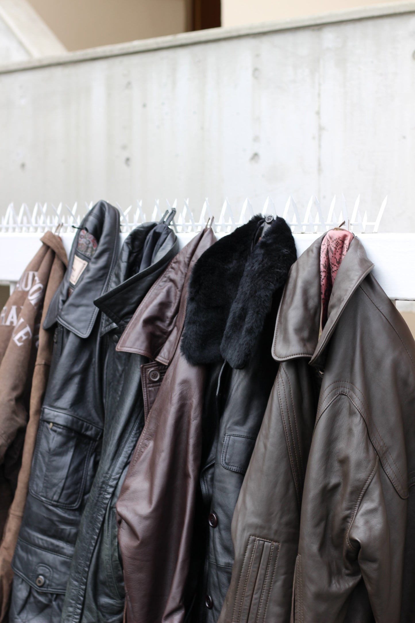 Men's select leather jacket x6点