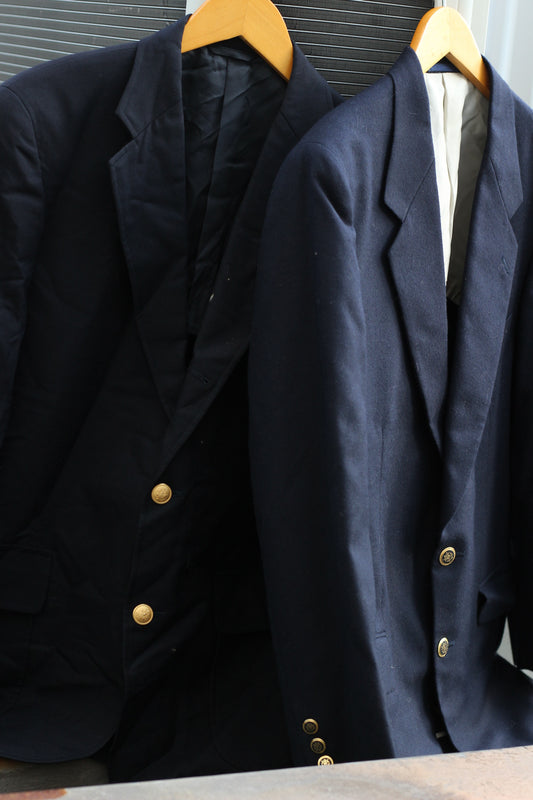 Men's American Traditional Style Gold Button Tailored Jacket x5点