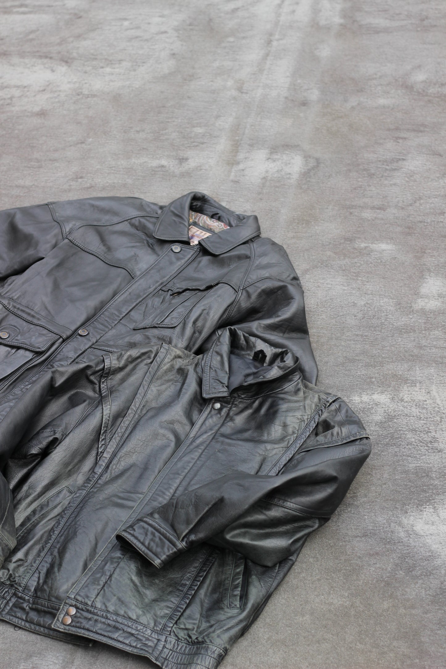 Men's select leather jacket x6点