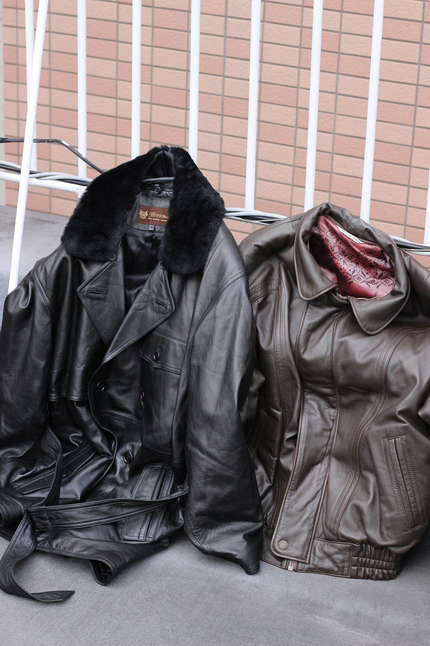 Men's select leather jacket x6点