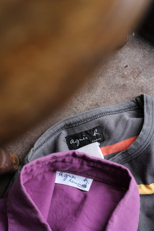 90's agnes b. Long Sleeve T-Shirts & Shirts x2点