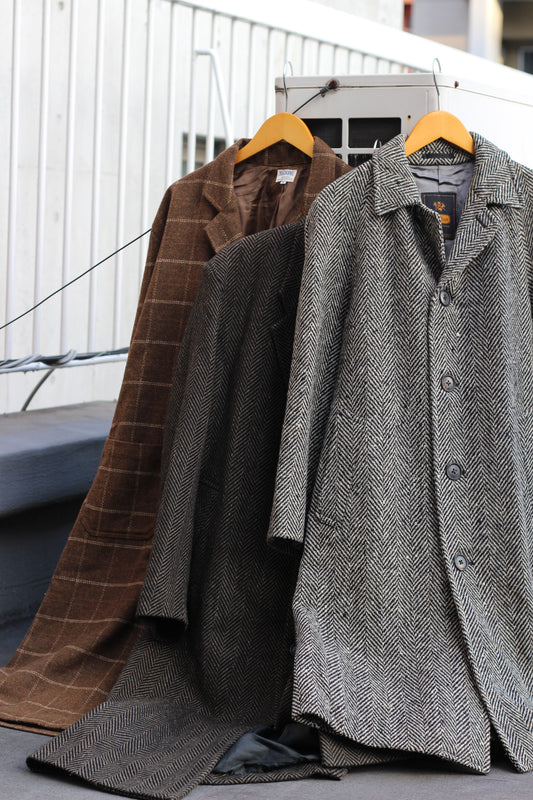 Men's Vintage Luxury Long Coat x4点