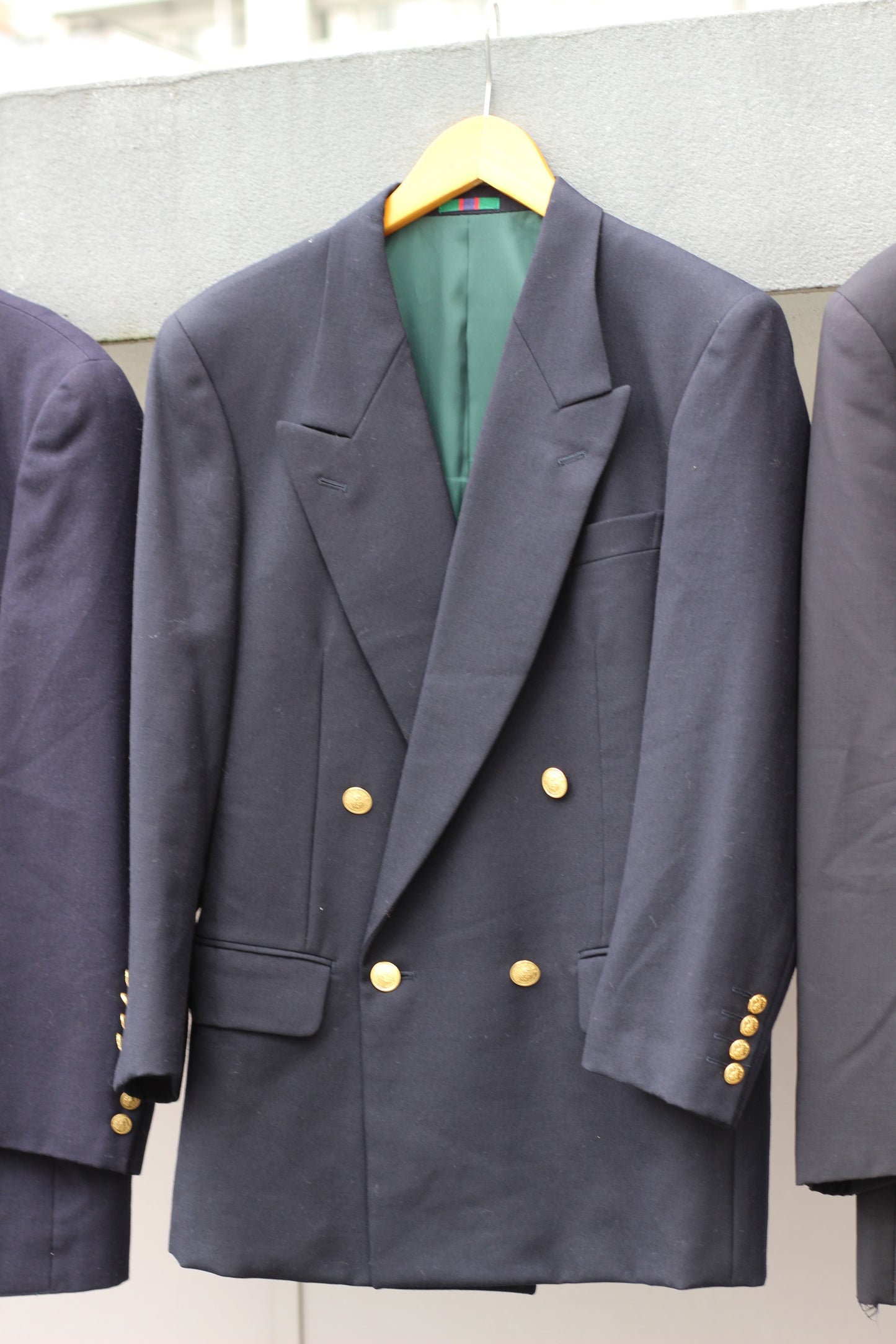 Men's Yves Saint Laurent & Gold Button Tailored Jacket x3点