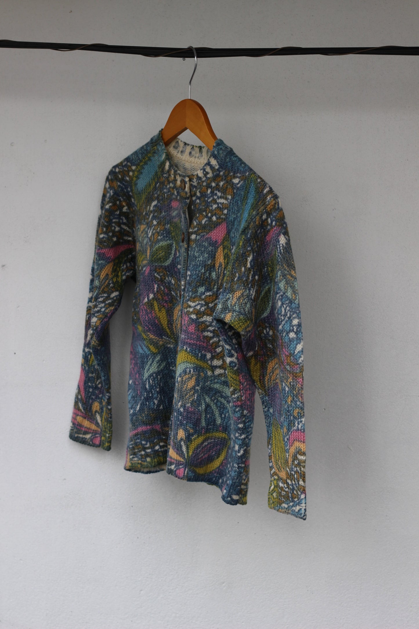 Japan vintage ladies design knit cardigan x11点