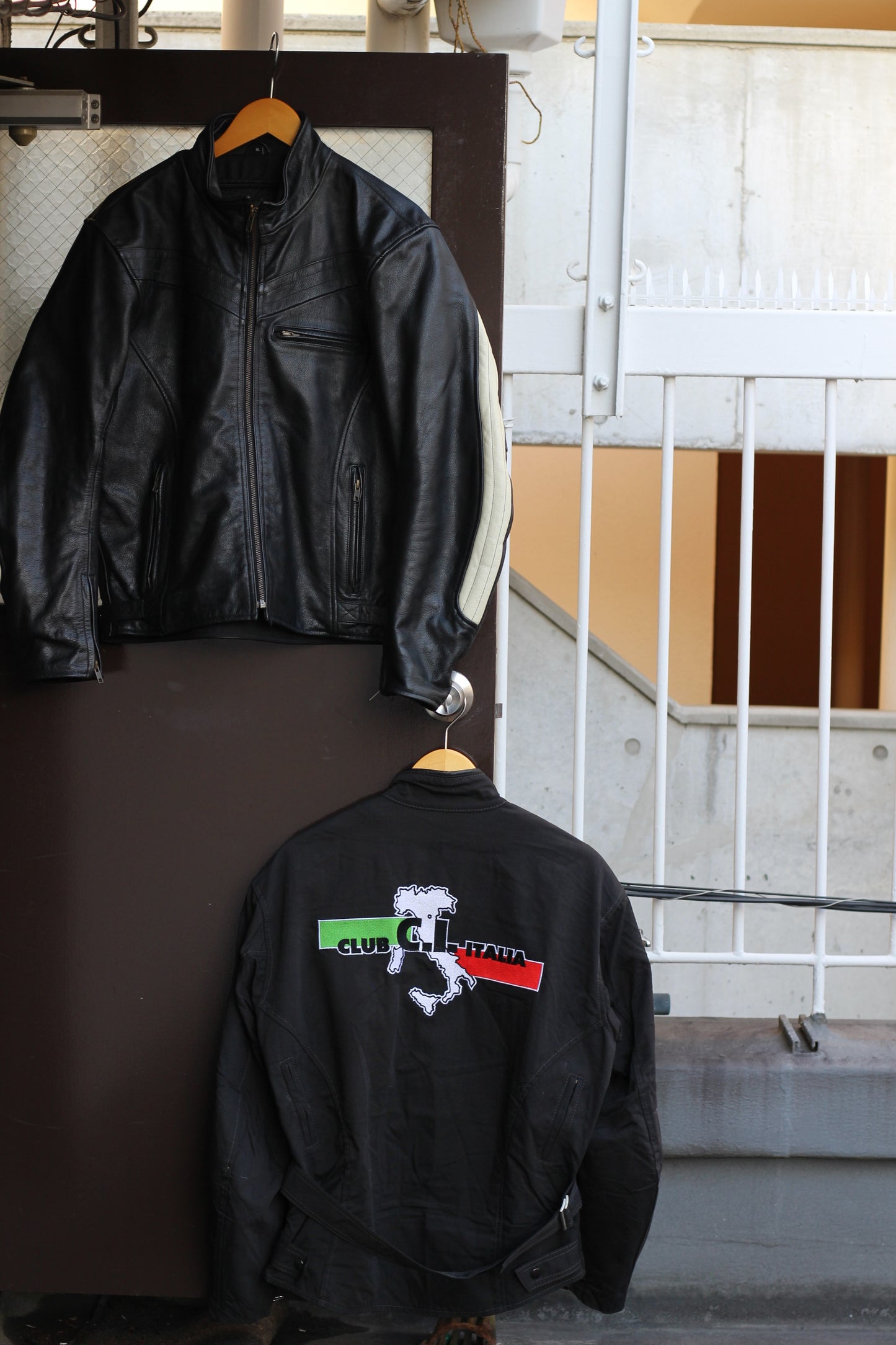 Men's Leather Riders Jacket x3点