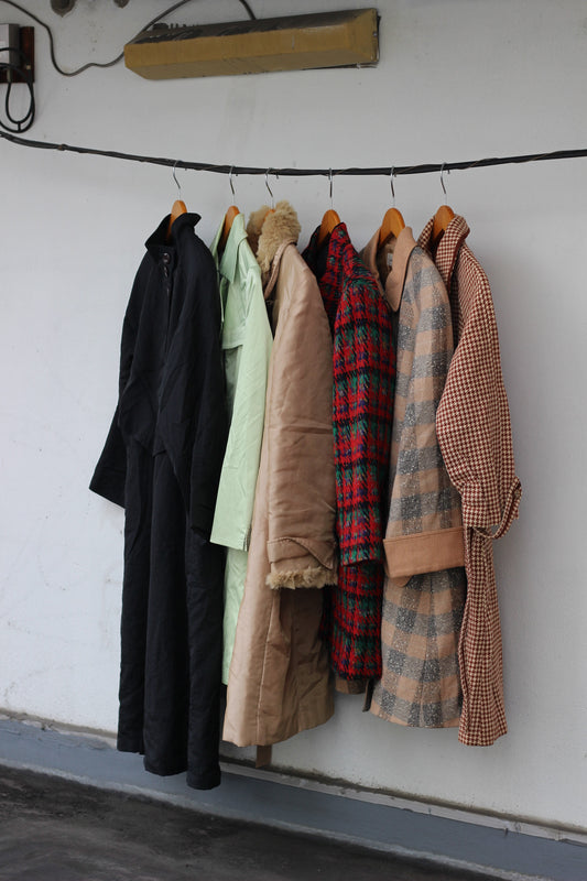 Japan vintage ladies design coat x6点