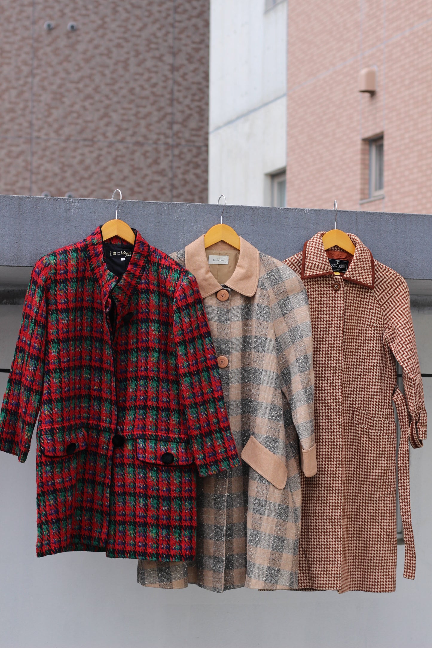 Japan vintage ladies design coat x6点