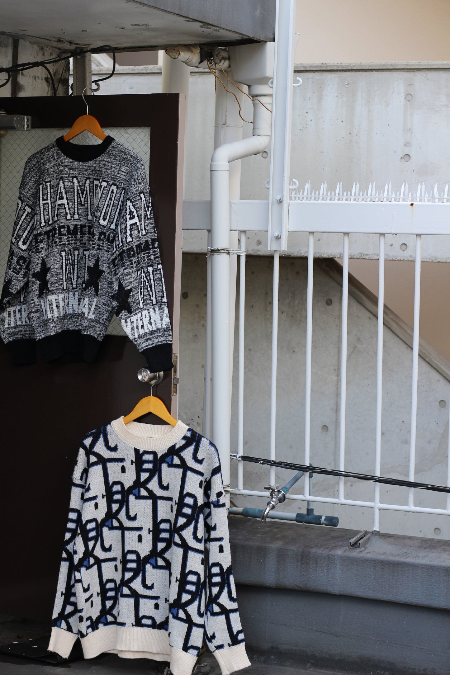 Men's Text Design Knitwear x3点