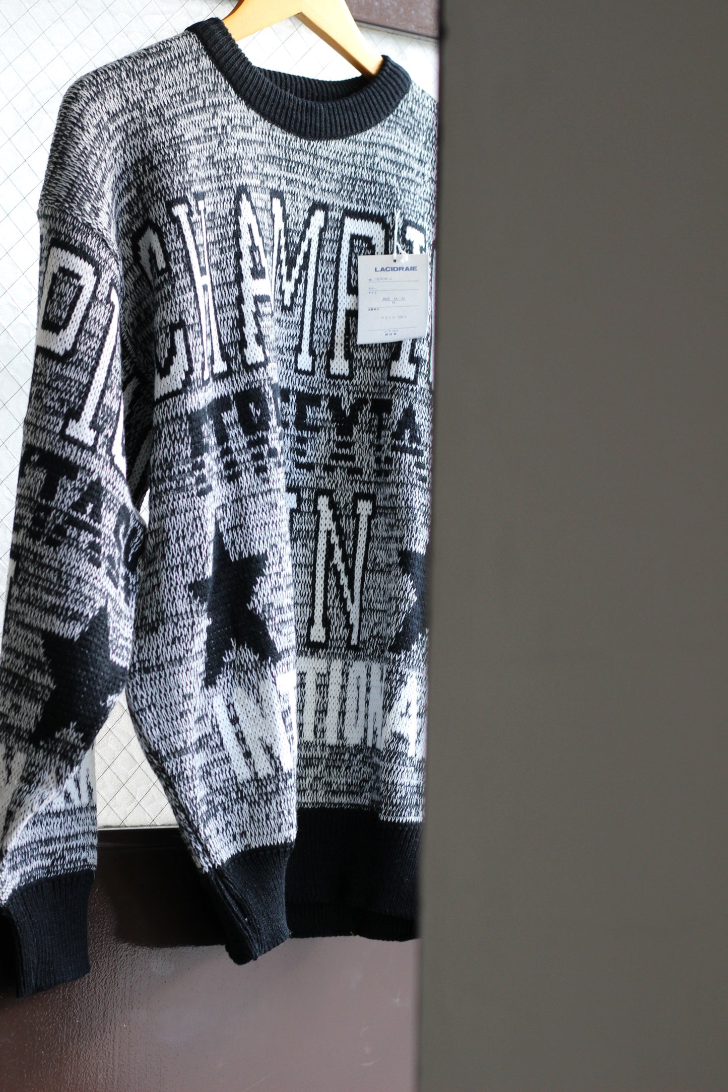Men's Text Design Knitwear x3点