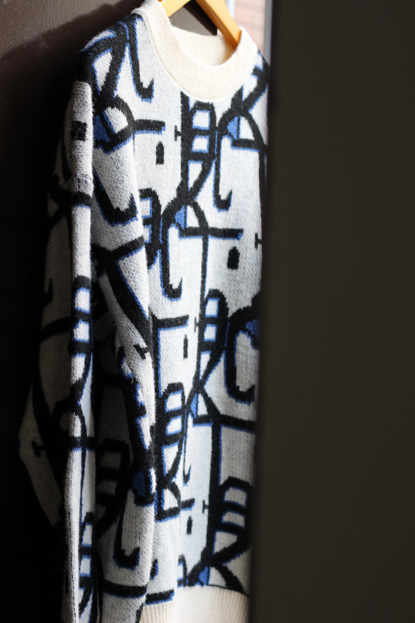 Men's Text Design Knitwear x3点