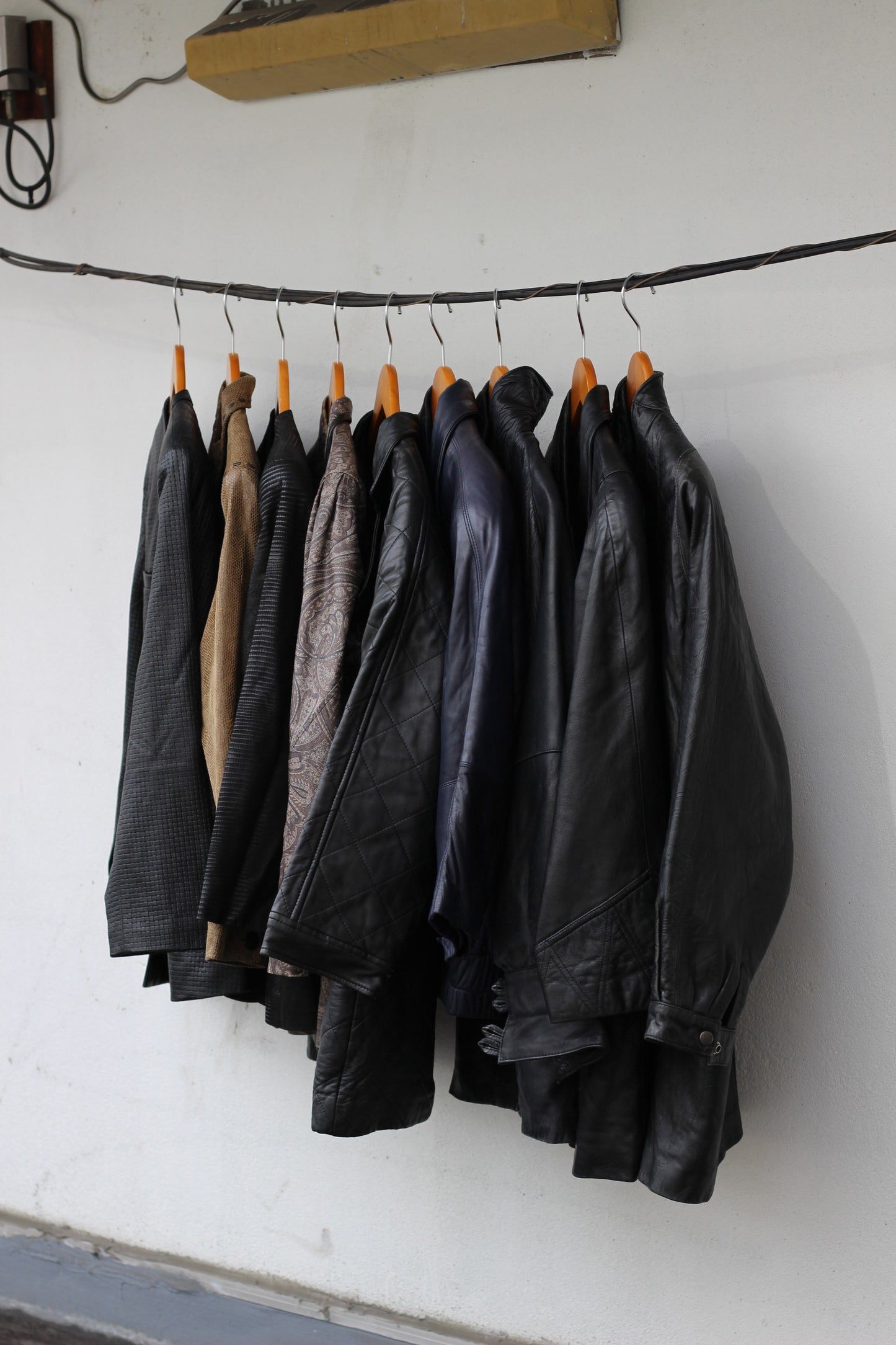 Select ladies design leather jacket x9点
