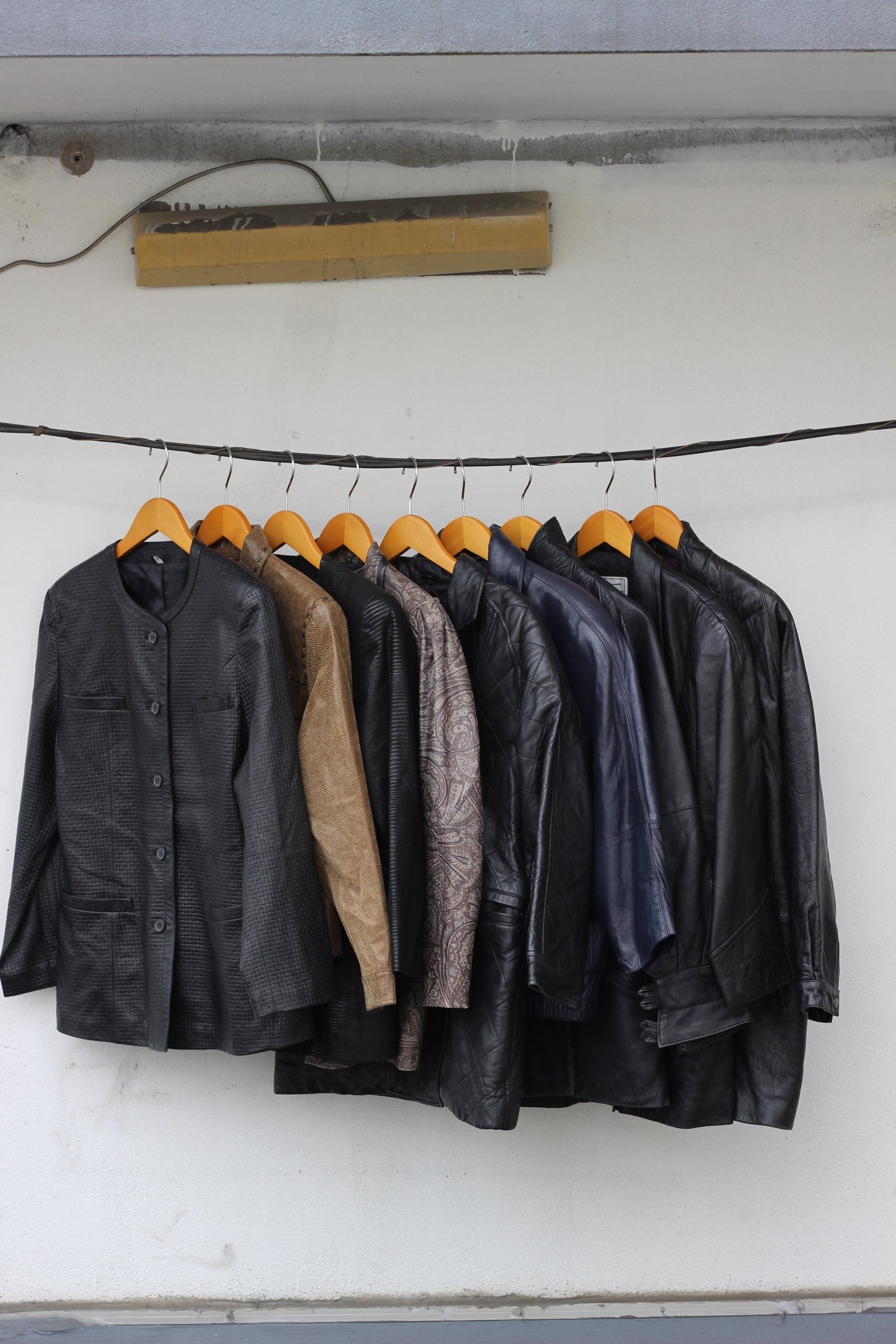 Select ladies design leather jacket x9点
