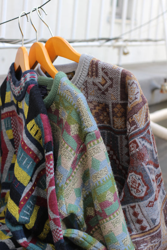 Men's Geometric Knitwear x5点