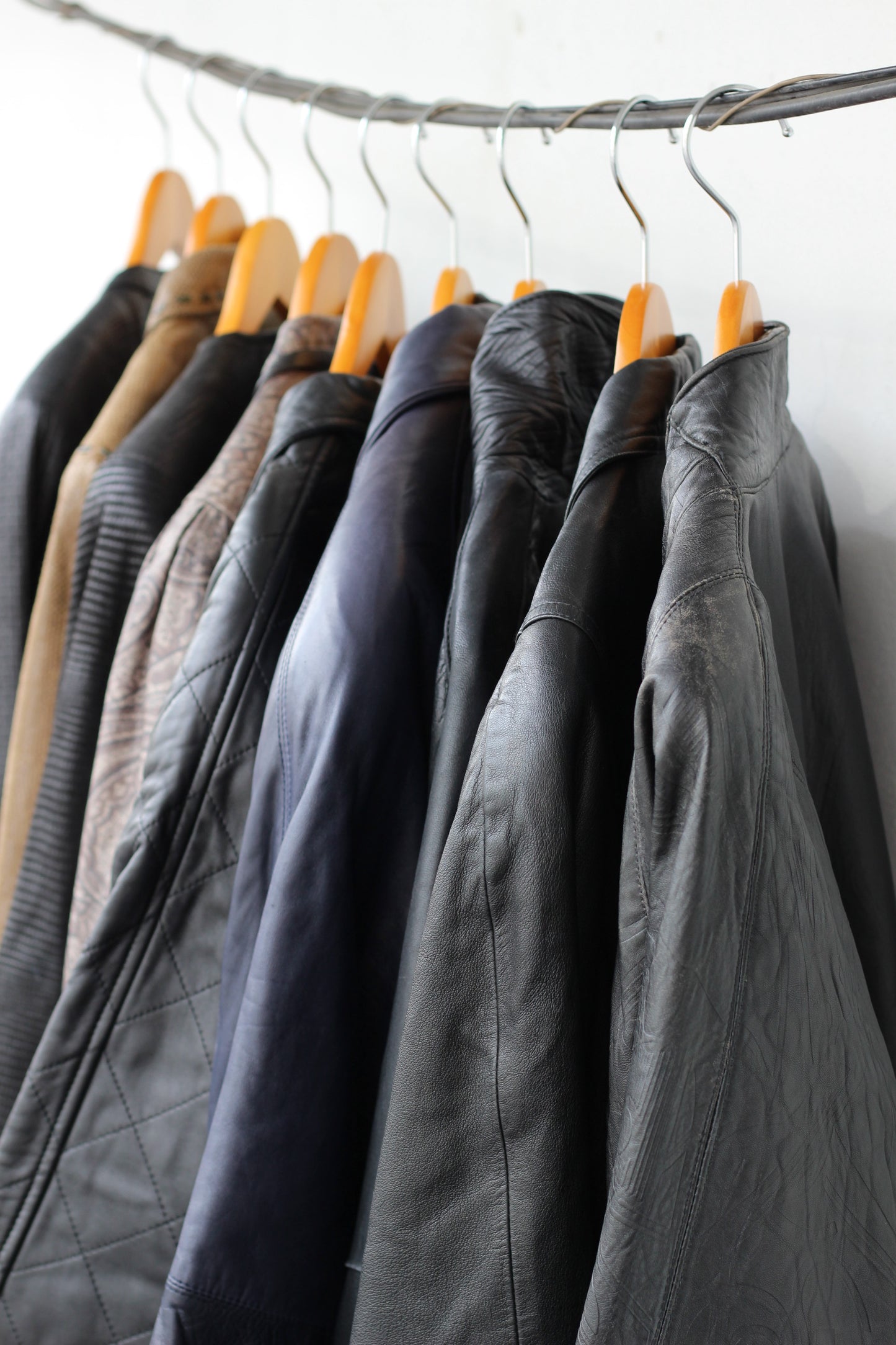 Select ladies design leather jacket x9点