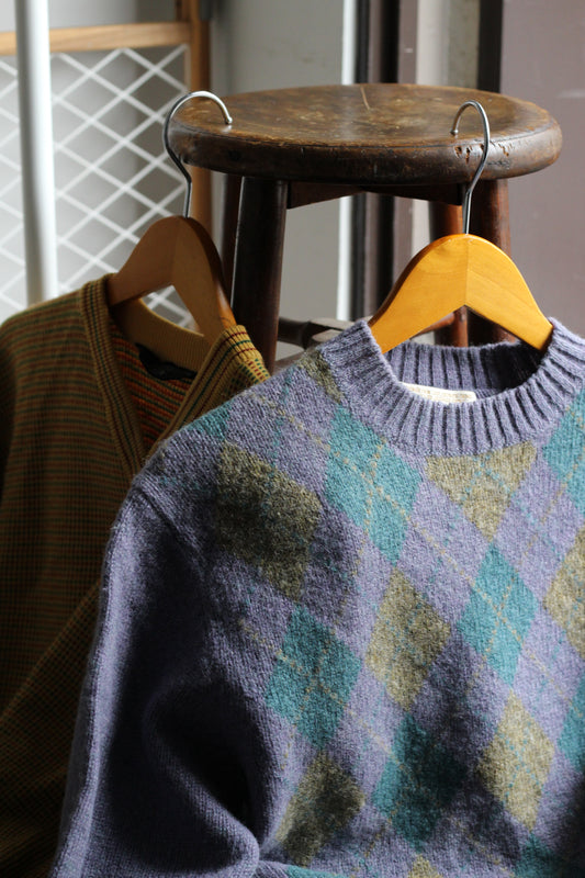 90's Dc Brand JUN MEN Design Knit x2点