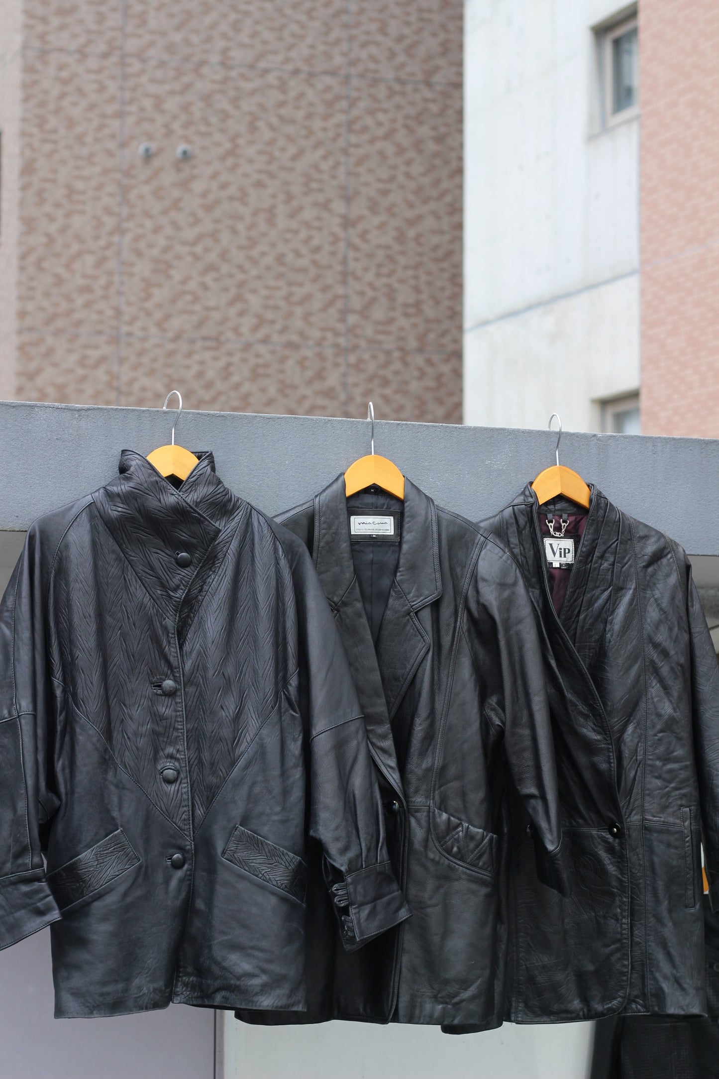 Select ladies design leather jacket x9点