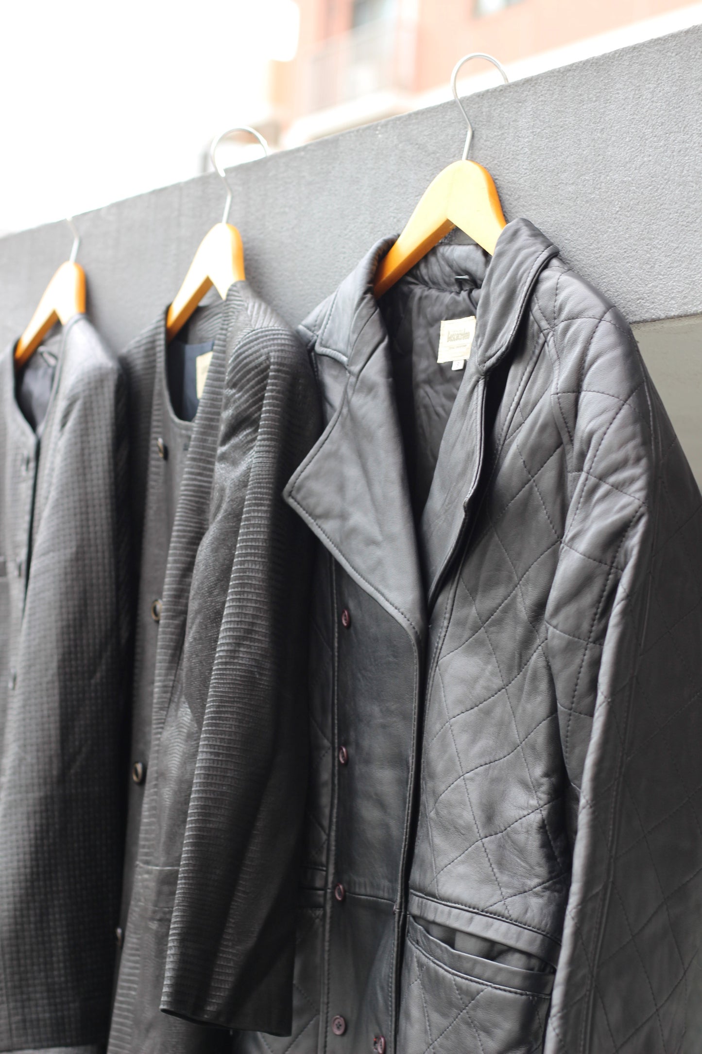 Select ladies design leather jacket x9点