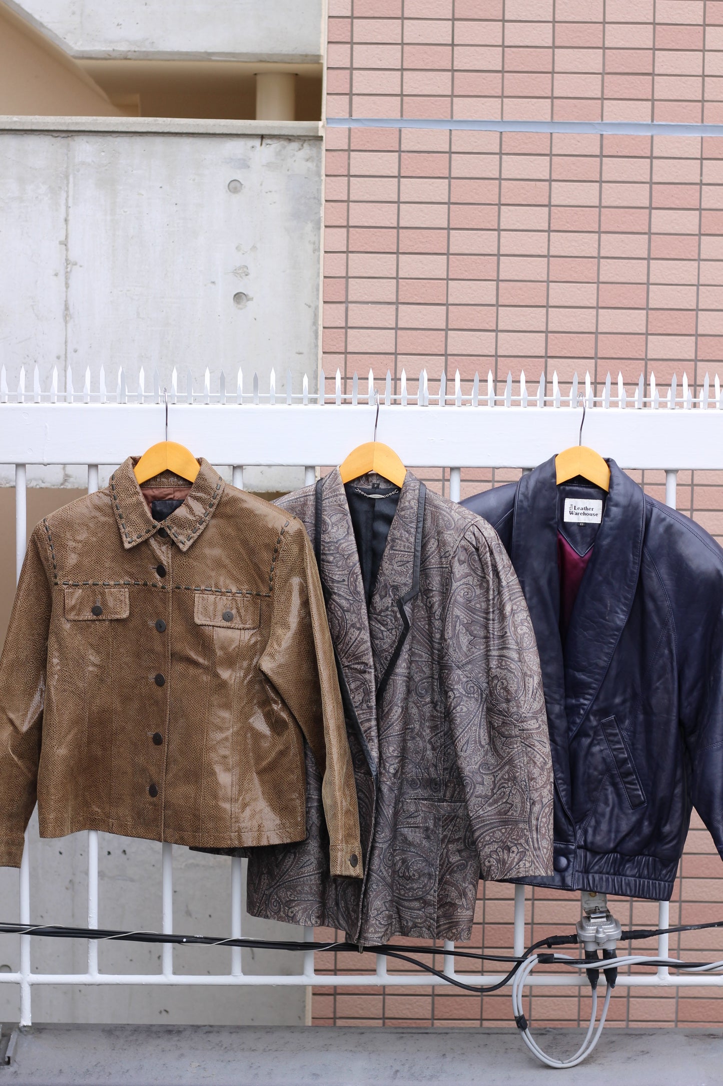 Select ladies design leather jacket x9点