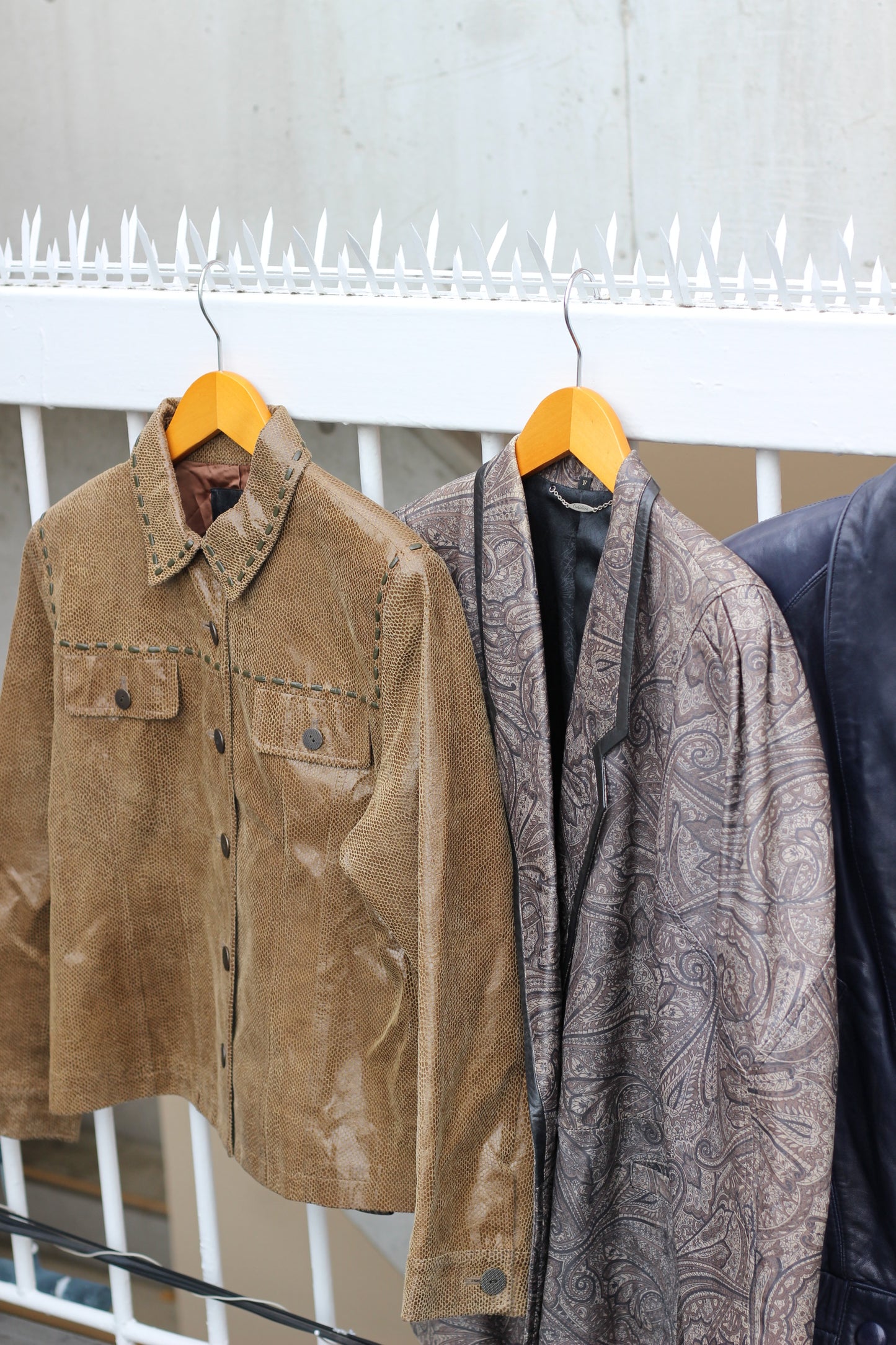 Select ladies design leather jacket x9点