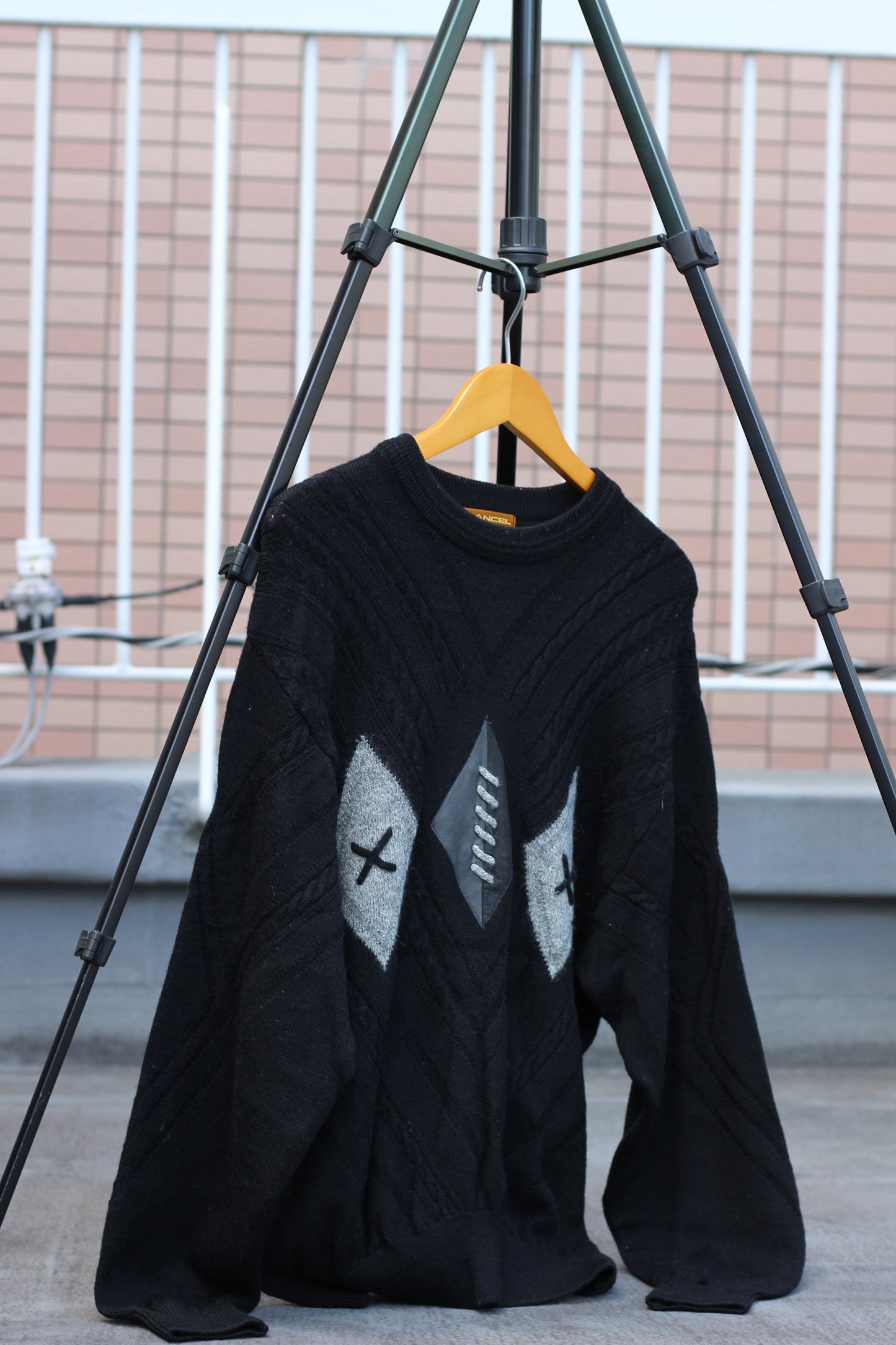 Men's Argyle Design Knit x2点