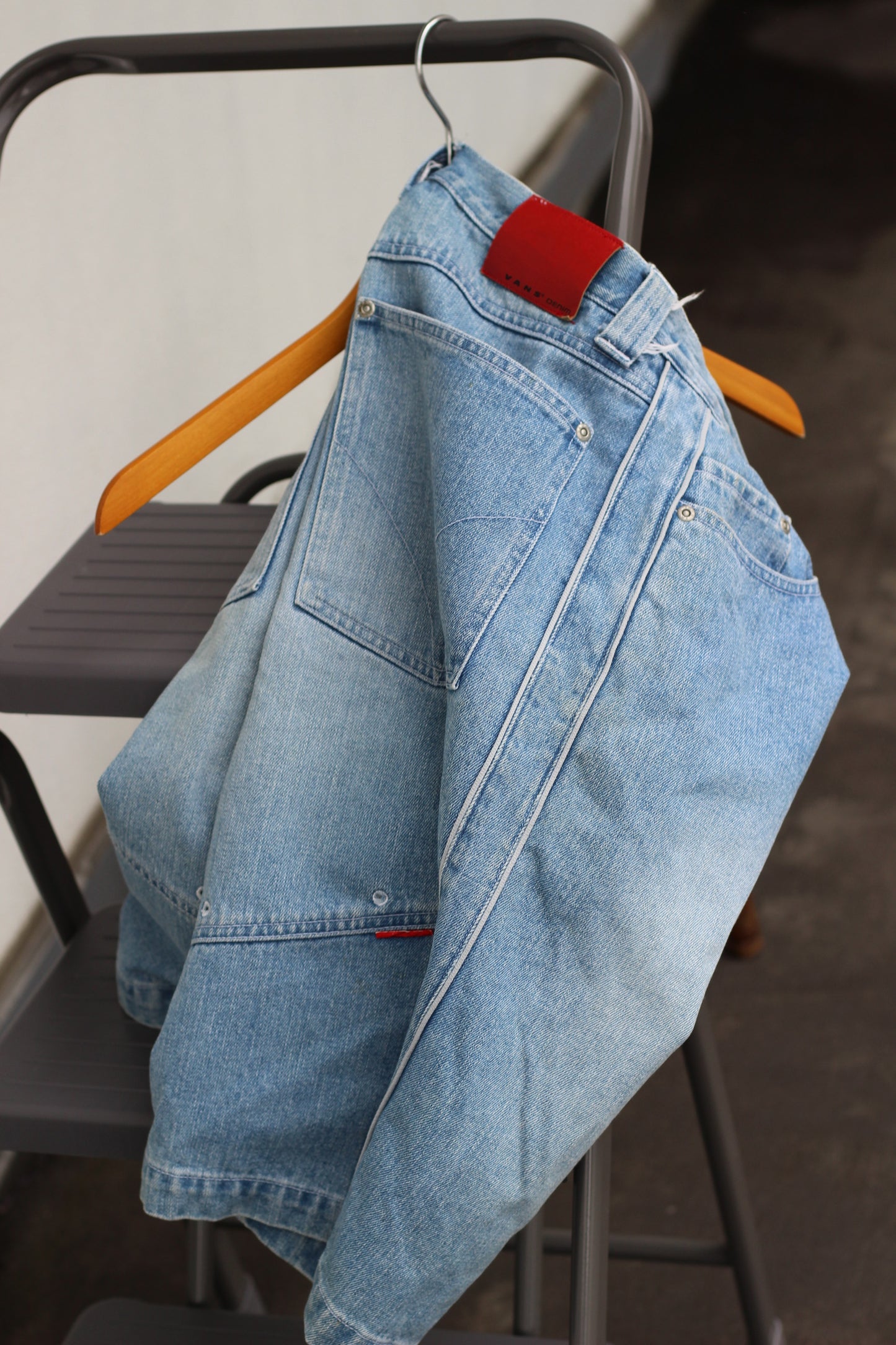 Y2K style Men's Denim Baggy Shorts x6点