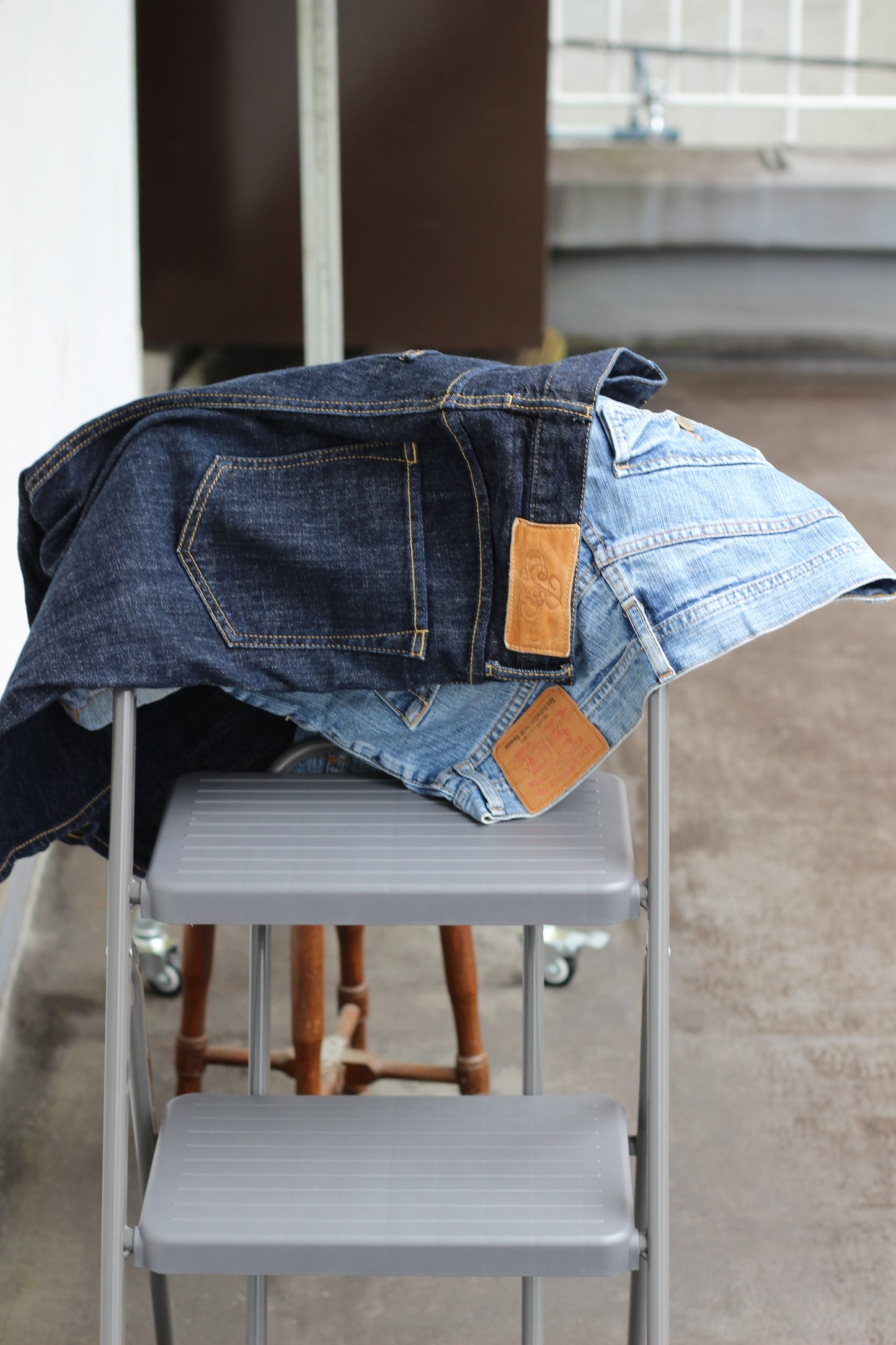 Y2K style Men's Denim Baggy Shorts x6点