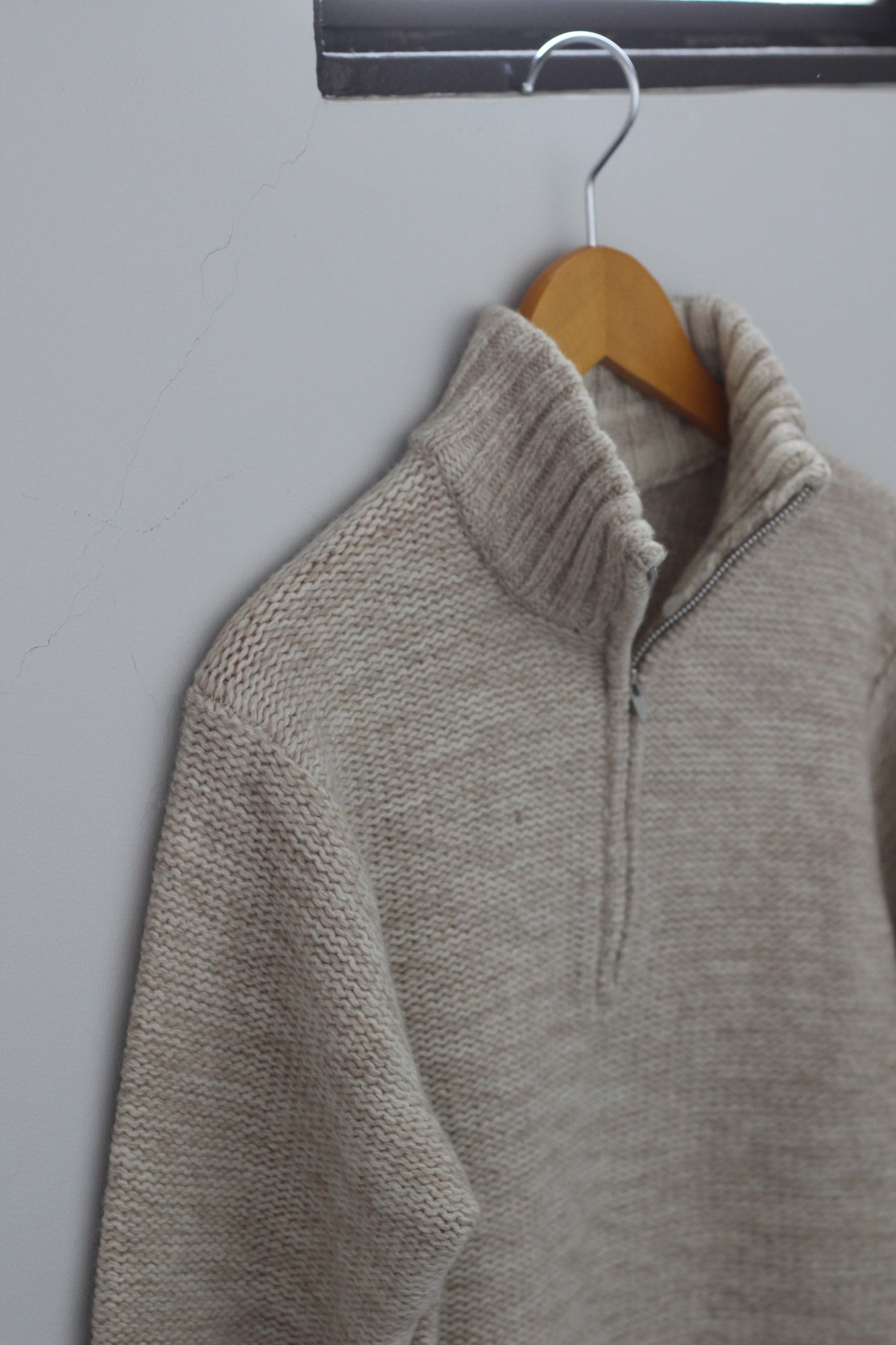 Men's Half-Zip Design Knit x3点