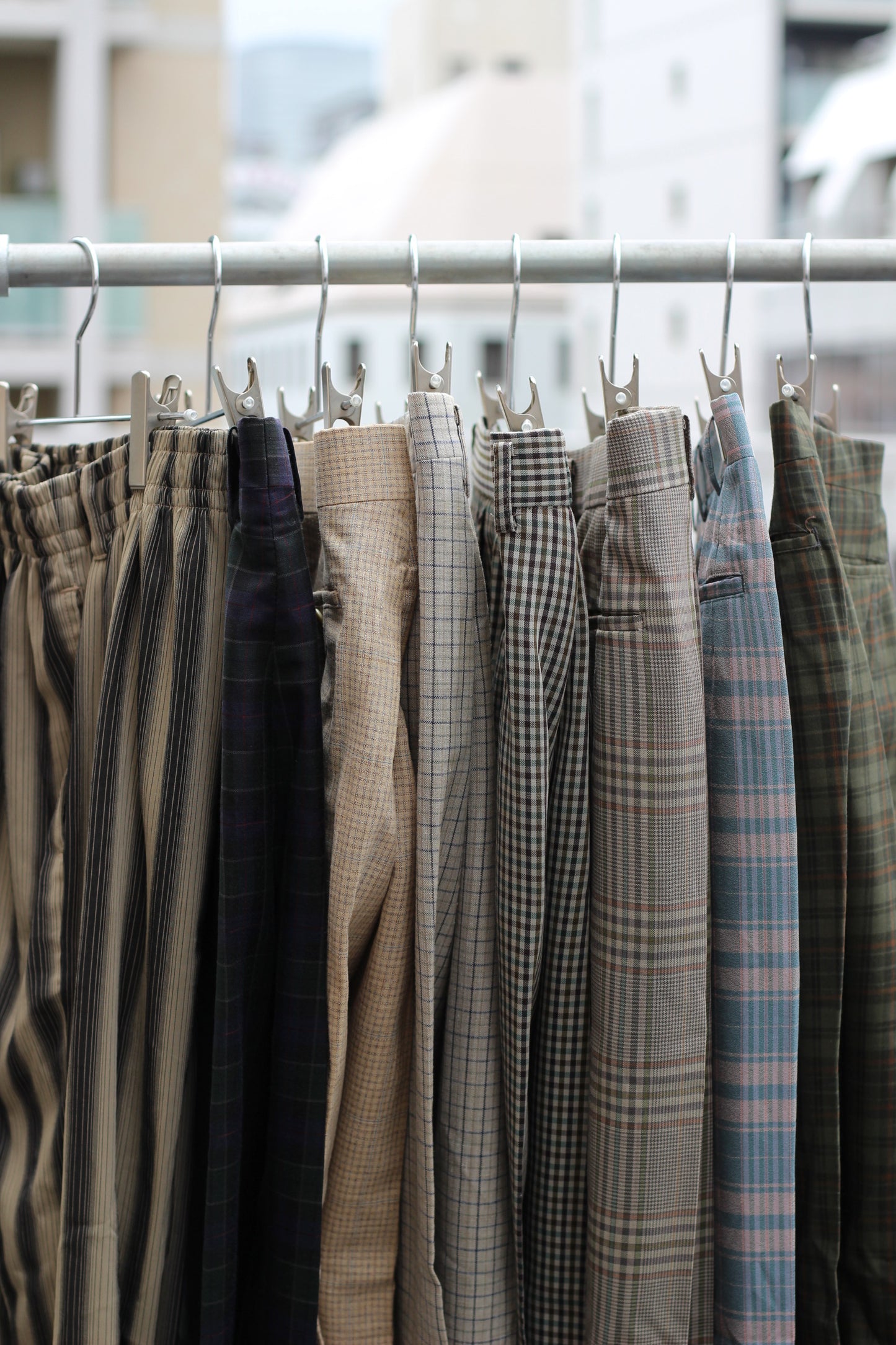 Men's High Grade Check Slacks x8点