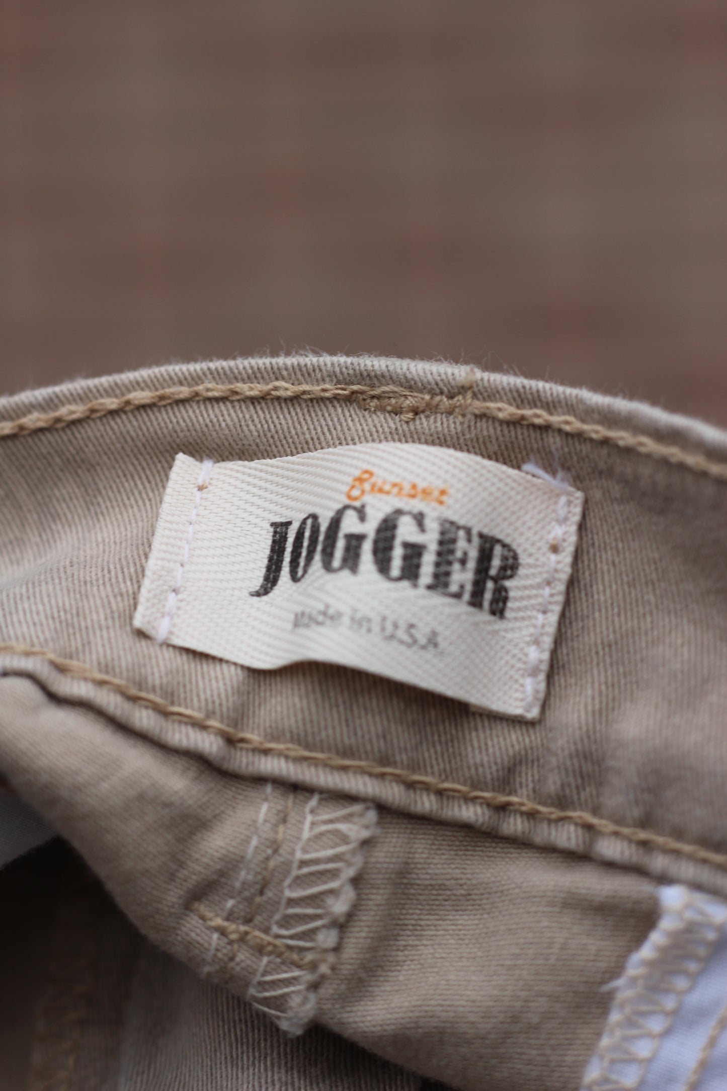 90's Made In USA Beige Design Pants x3点