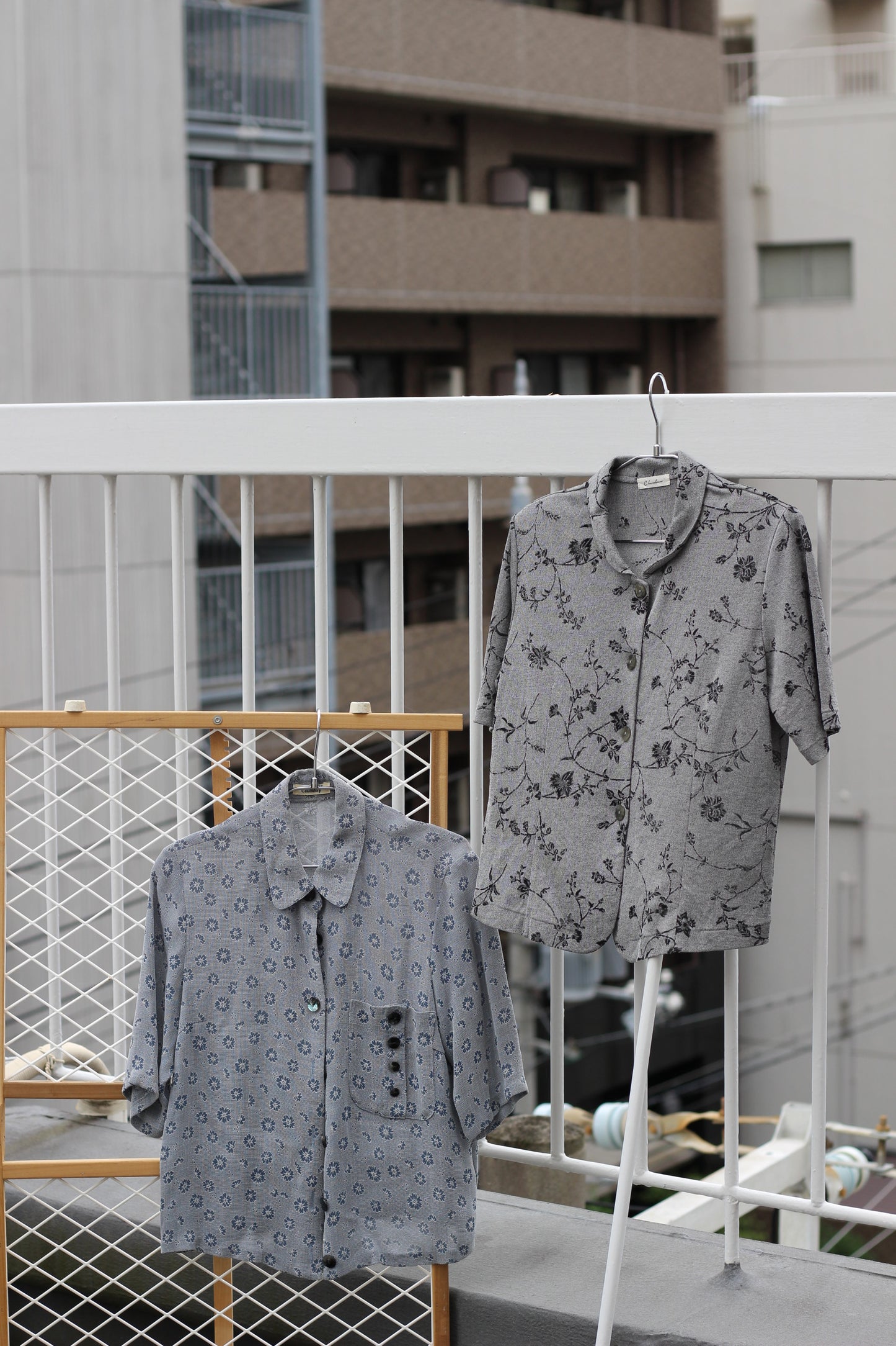 Vintage Flower Design Short Sleeve Blouse x10点
