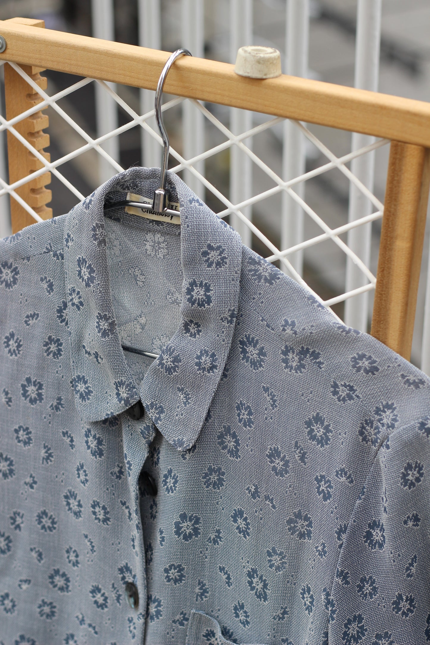 Vintage Flower Design Short Sleeve Blouse x10点