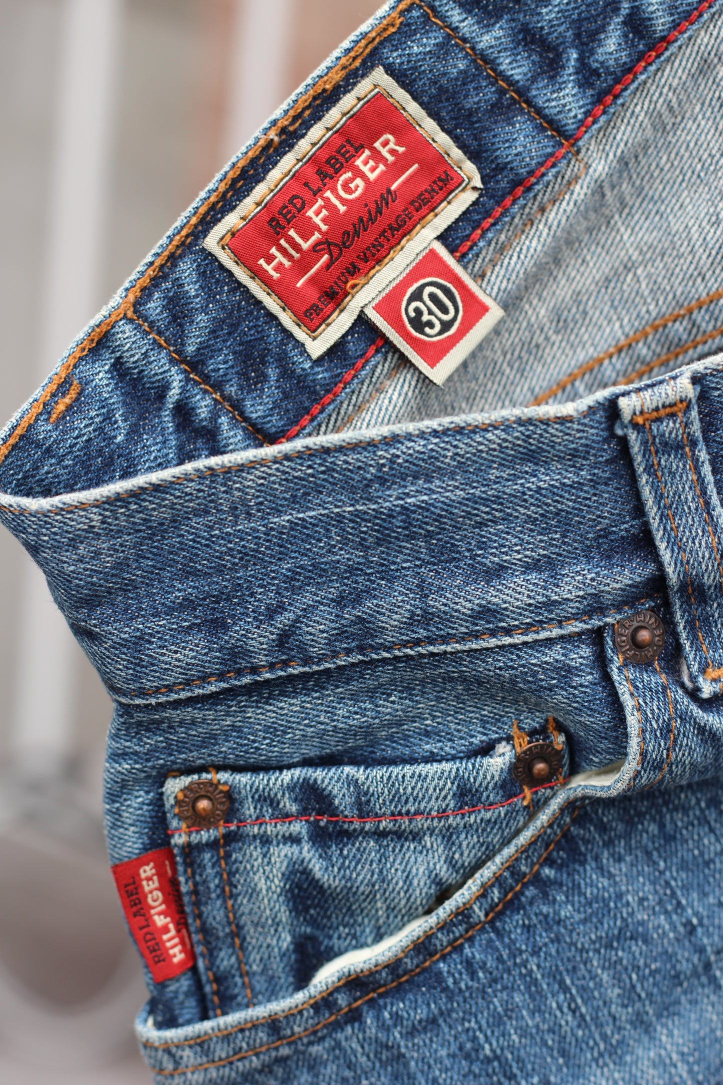 90-00's Tommy Hilfiger Denim Pants x2点