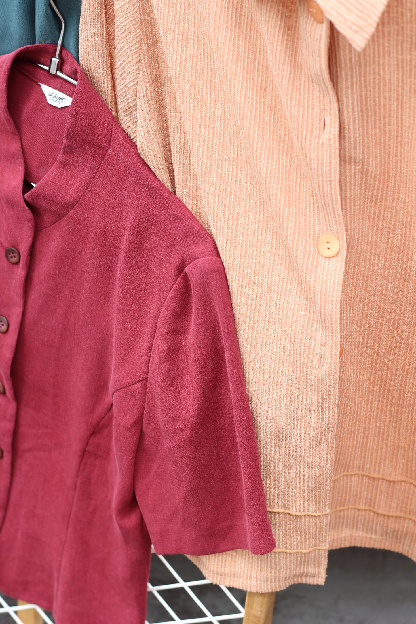 Vintage Simple Color Short Sleeve Blouse x10点