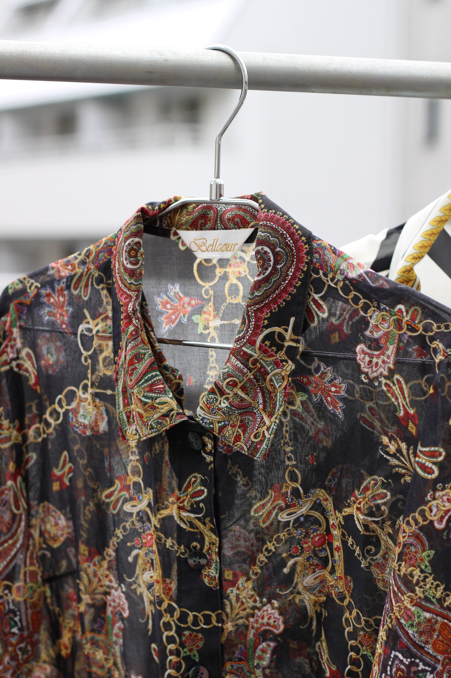 Vintage Baroque Style Short Sleeve Blouse x7点