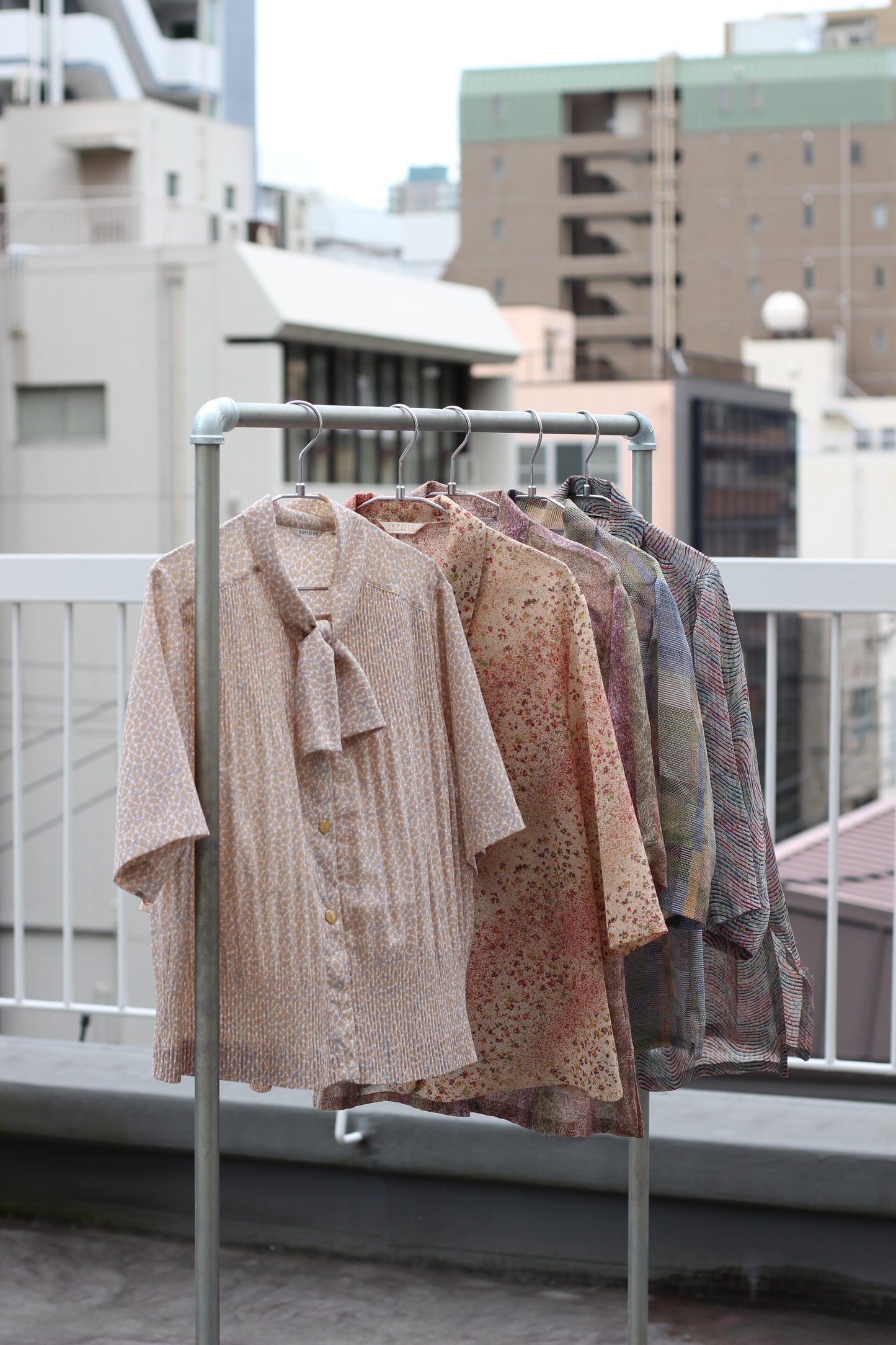 Vintage Design Pattern Short Sleeve Blouse x10点