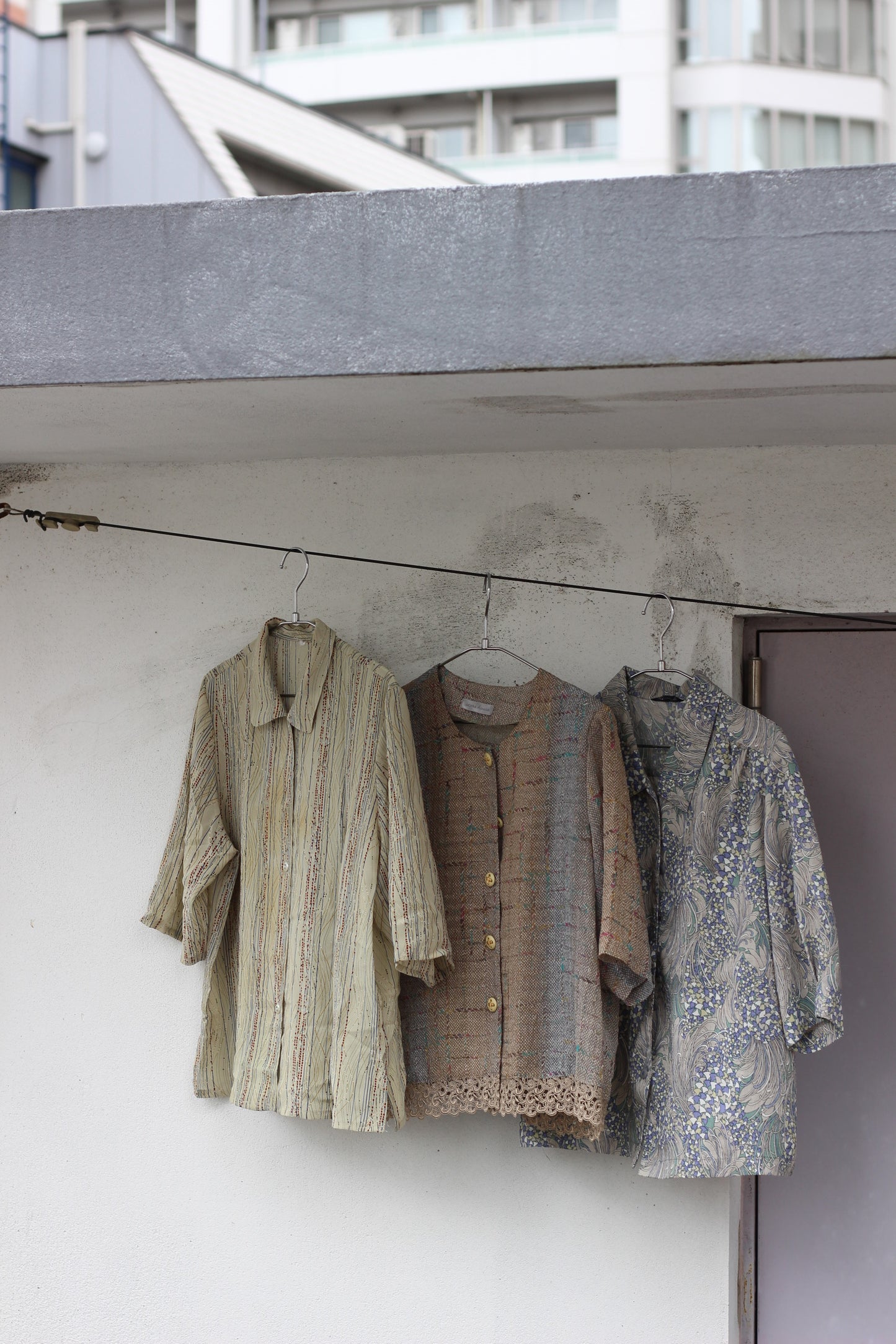 Vintage Design Pattern Short Sleeve Blouse x10点