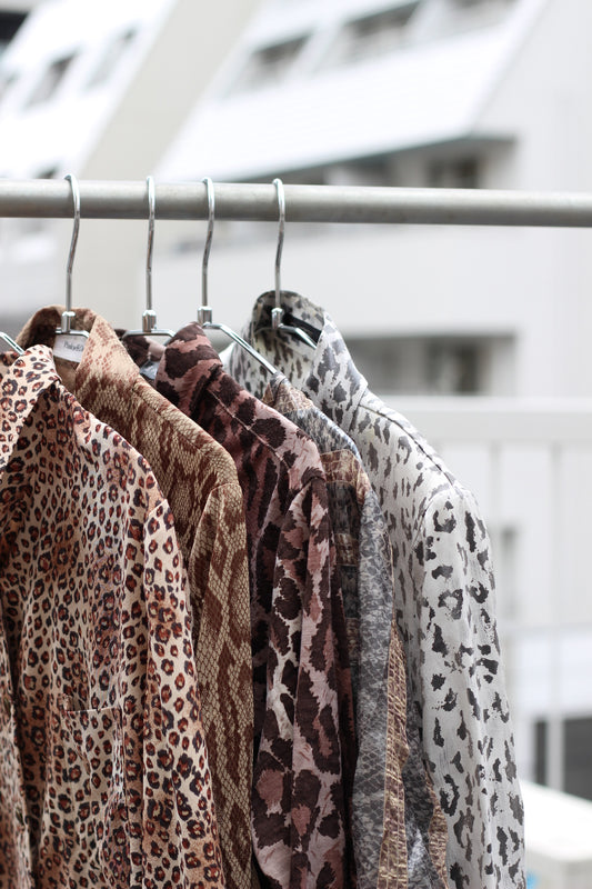 Vintage Animal Long Sleeve Blouse x5点