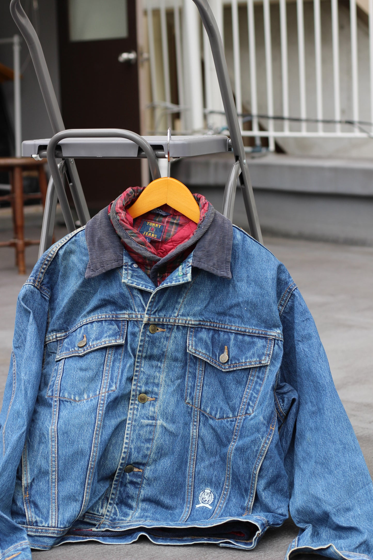 80's 90's Tommy Hilfiger Denim Jacket x2点