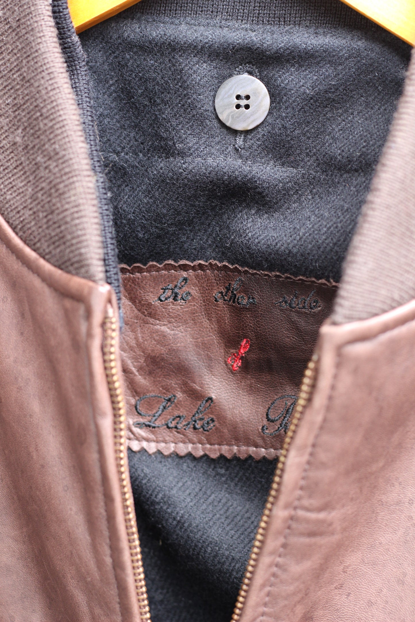 Men's Vintage Made In Italy Leather Jacket x2点