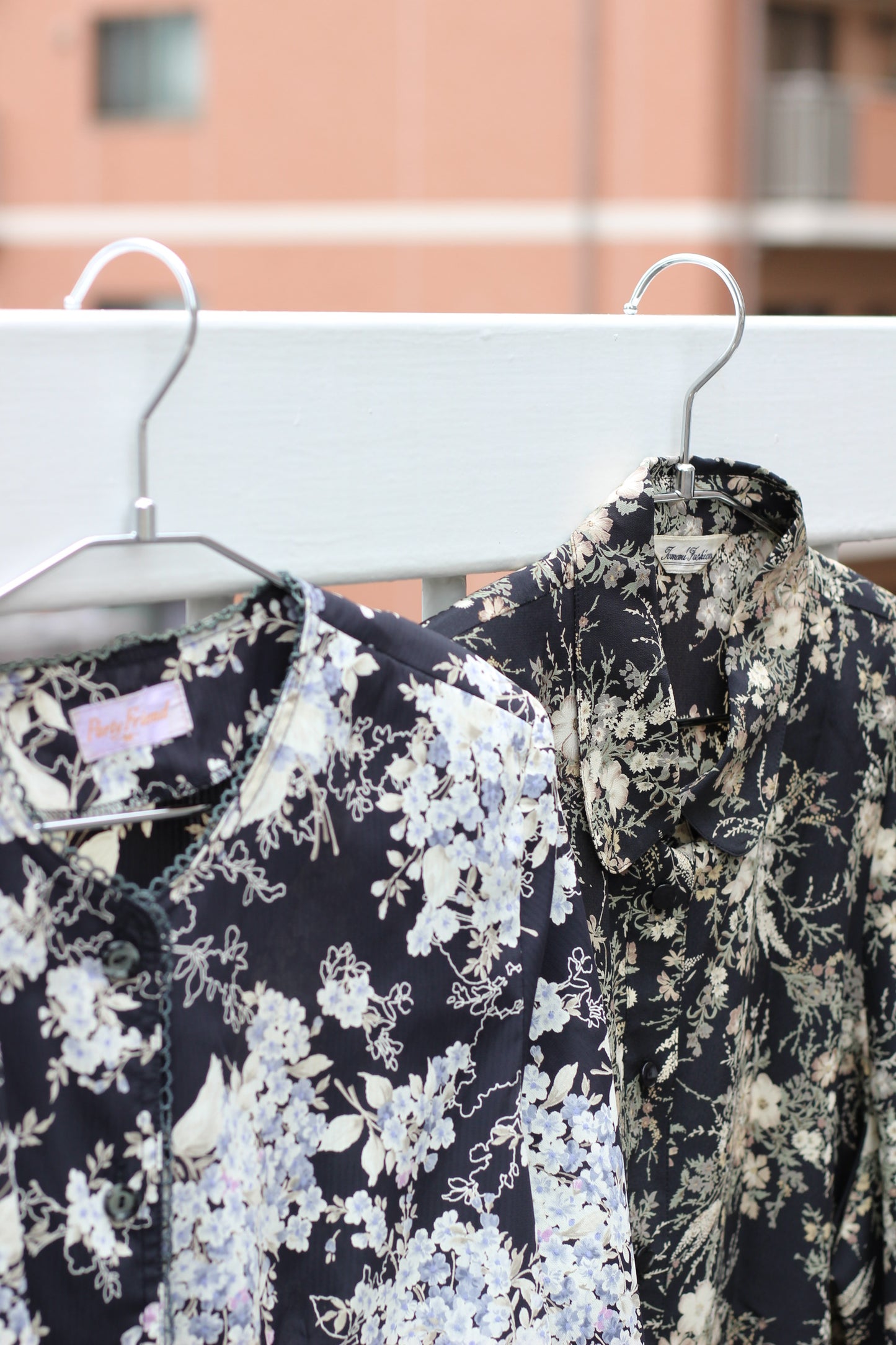 Vintage Flower Long Sleeve Blouse x9点