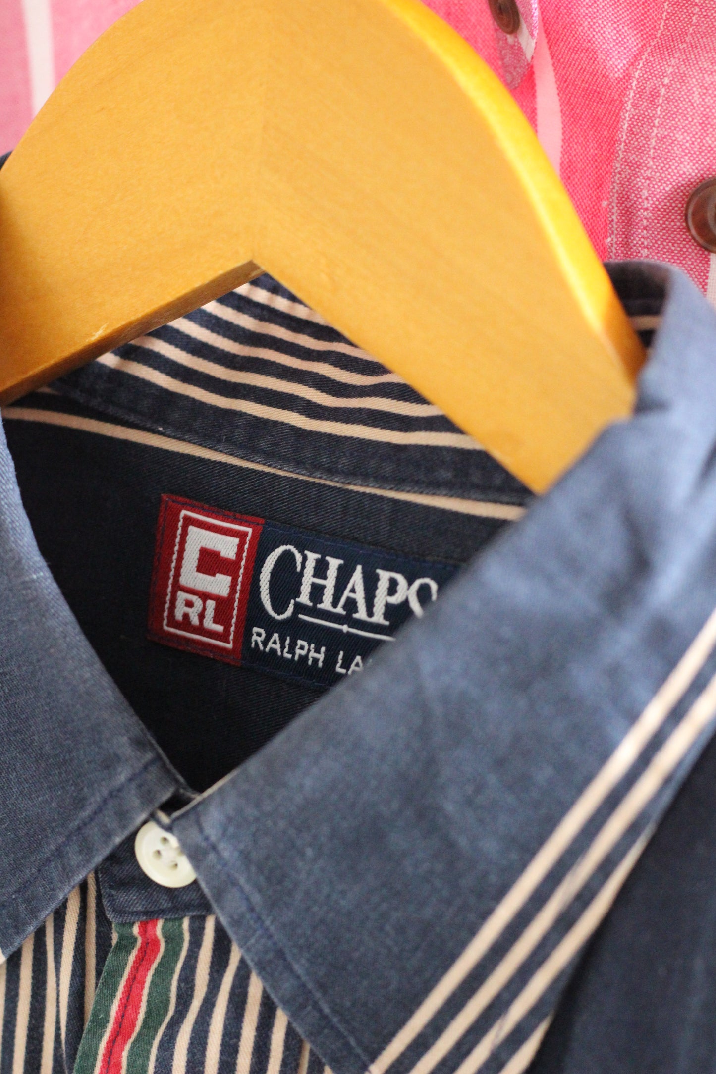 Chaps Ralph Lauren Strip Long-Sleeve Shirt x5点