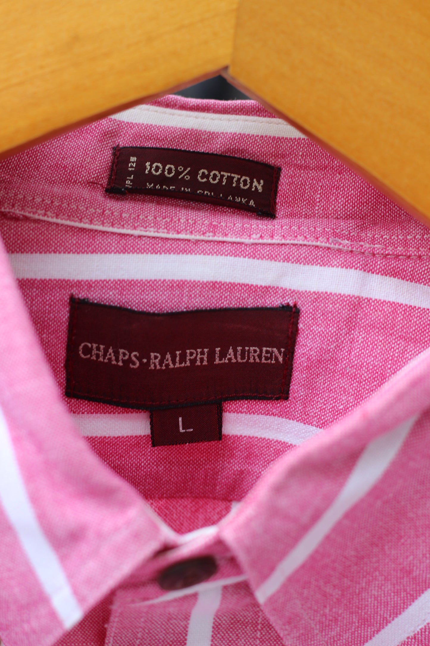 Chaps Ralph Lauren Strip Long-Sleeve Shirt x5点