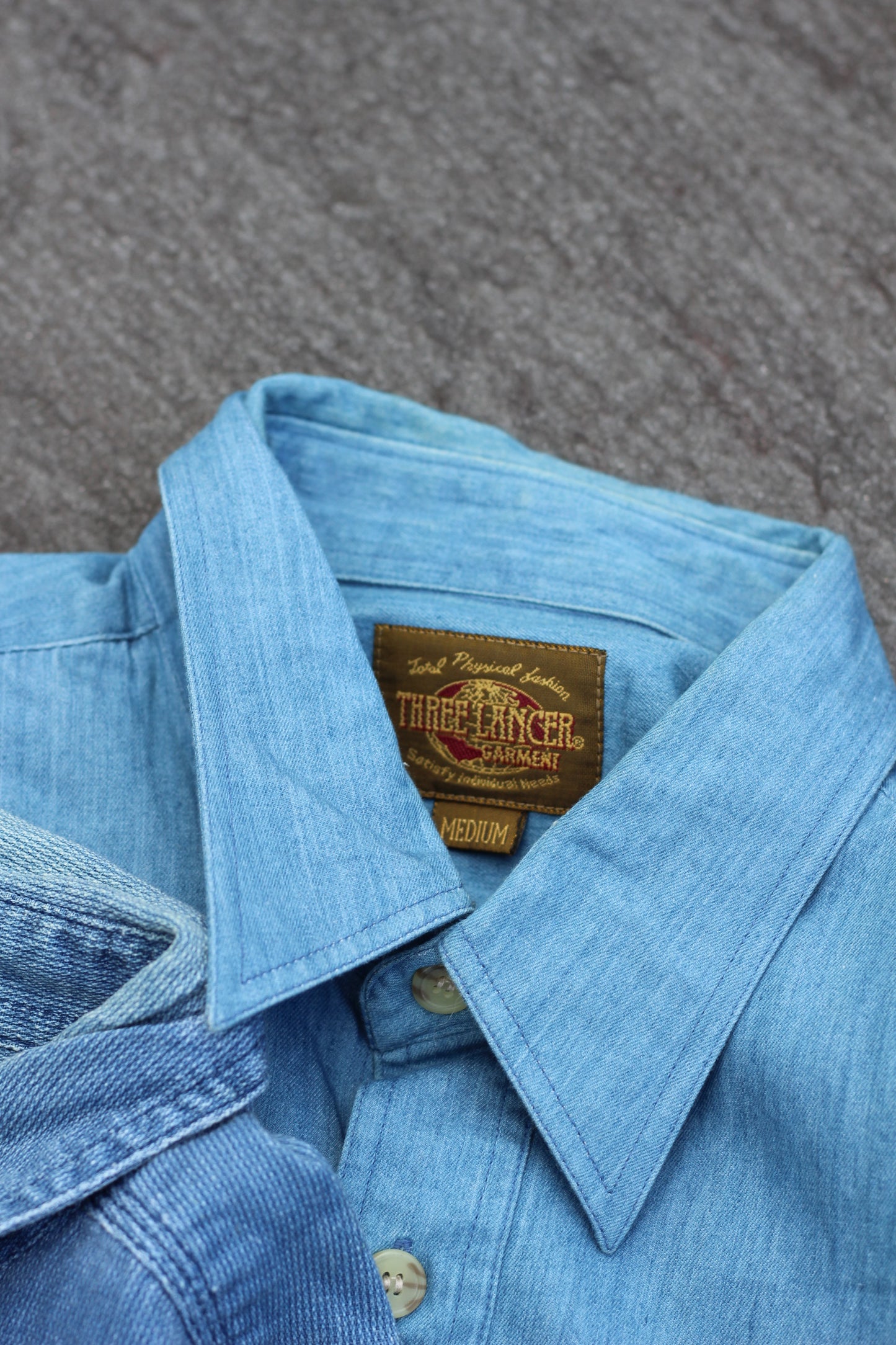 Men's Denim Short Sleeve Shirt x8点
