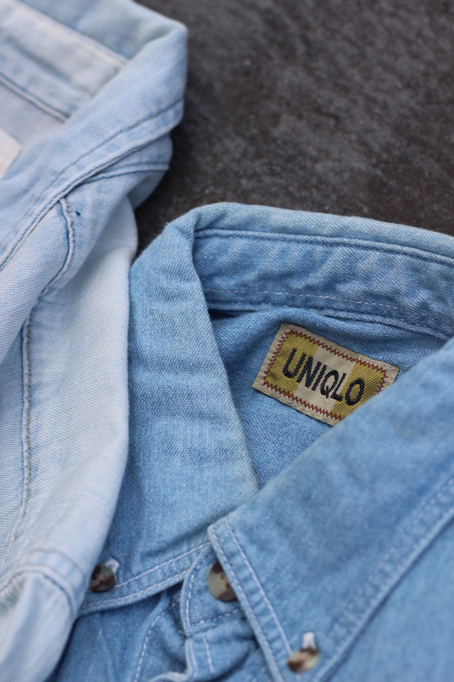 Men's Denim Short Sleeve Shirt x8点