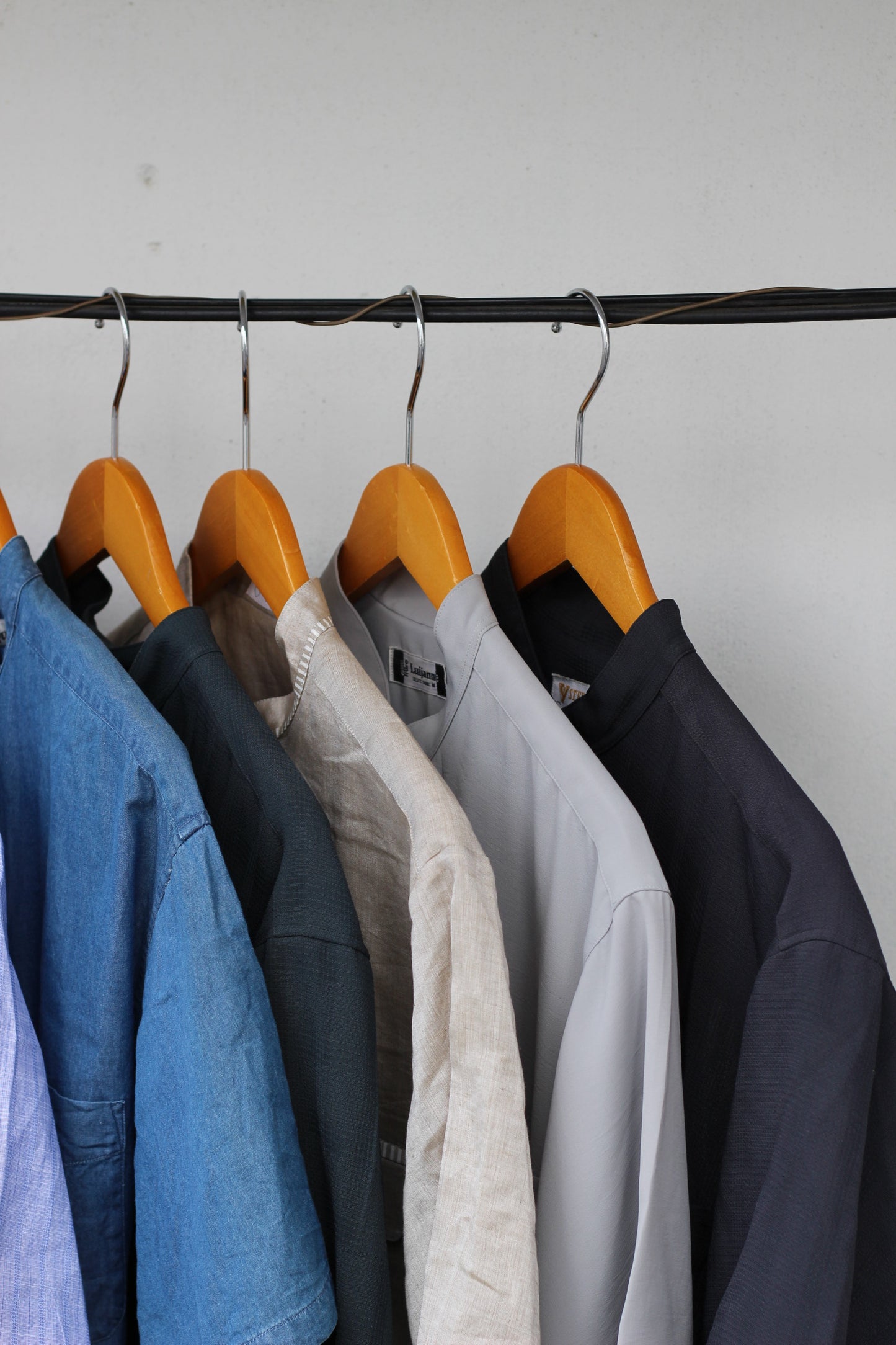 Men's Stand Collar Short Sleeve Shirt x12点