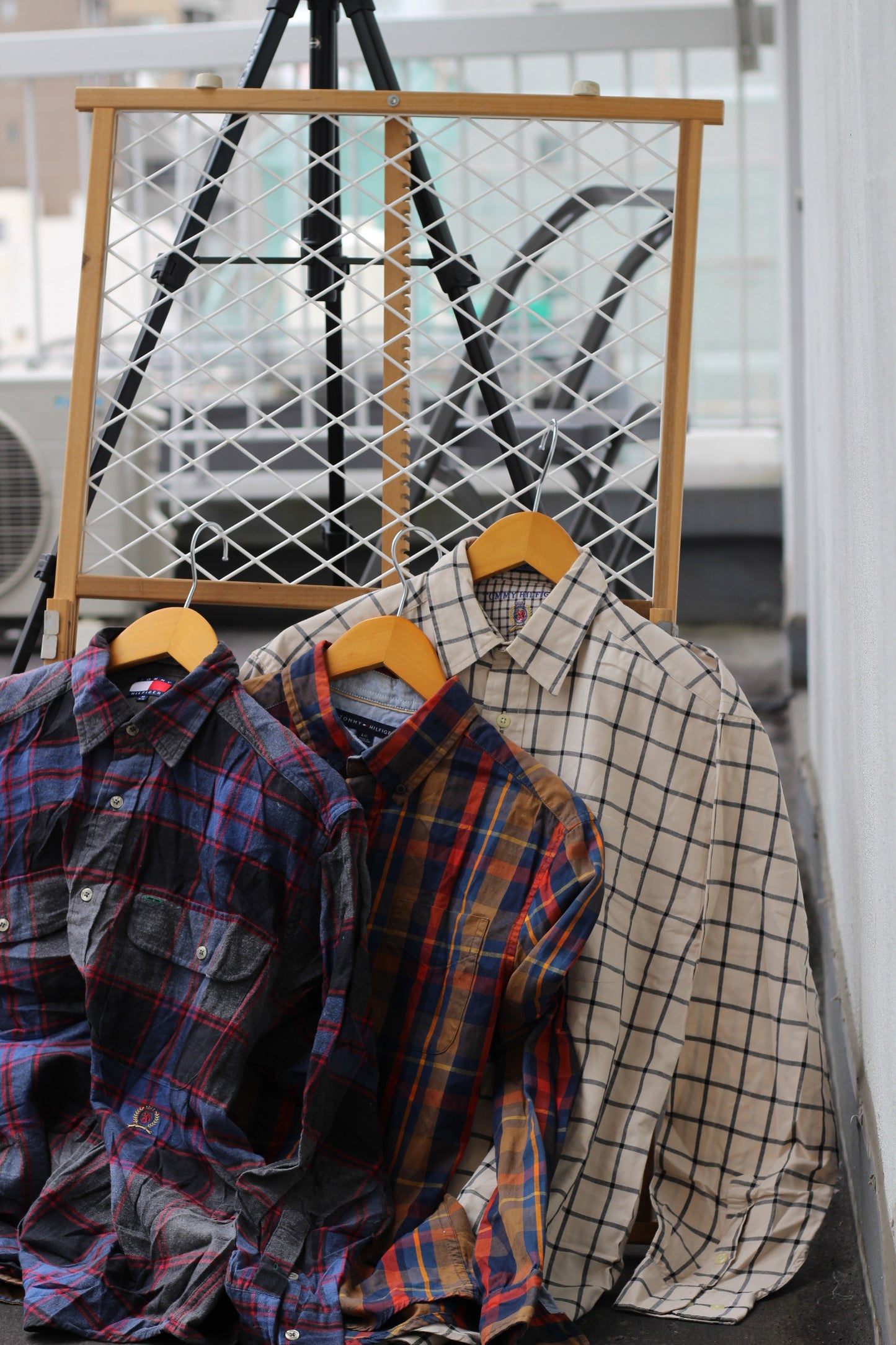 80's 90's Tommy Hilfiger Long Sleeve Shirt x5点