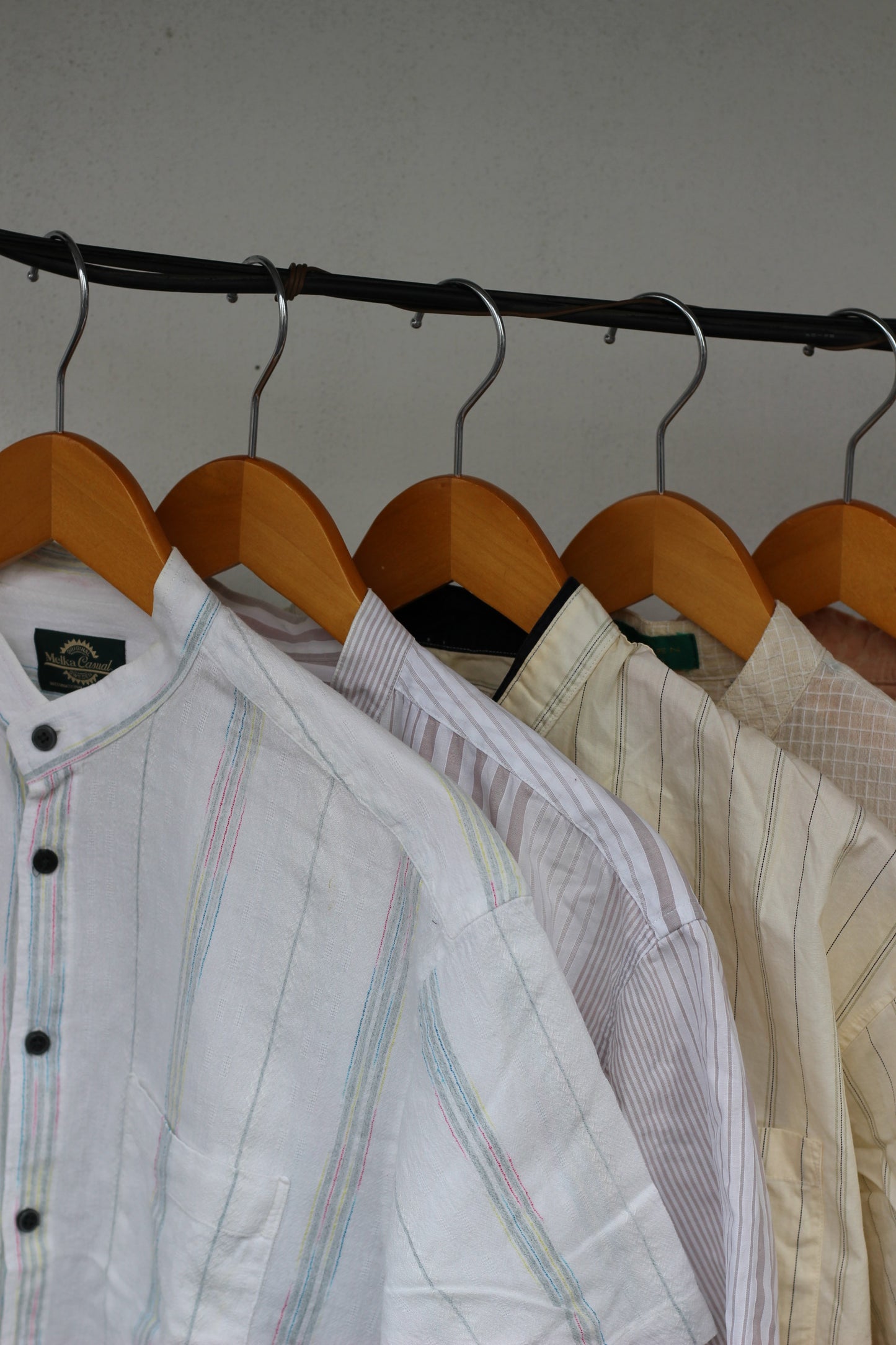 Men's Stand Collar Short Sleeve Shirt x12点