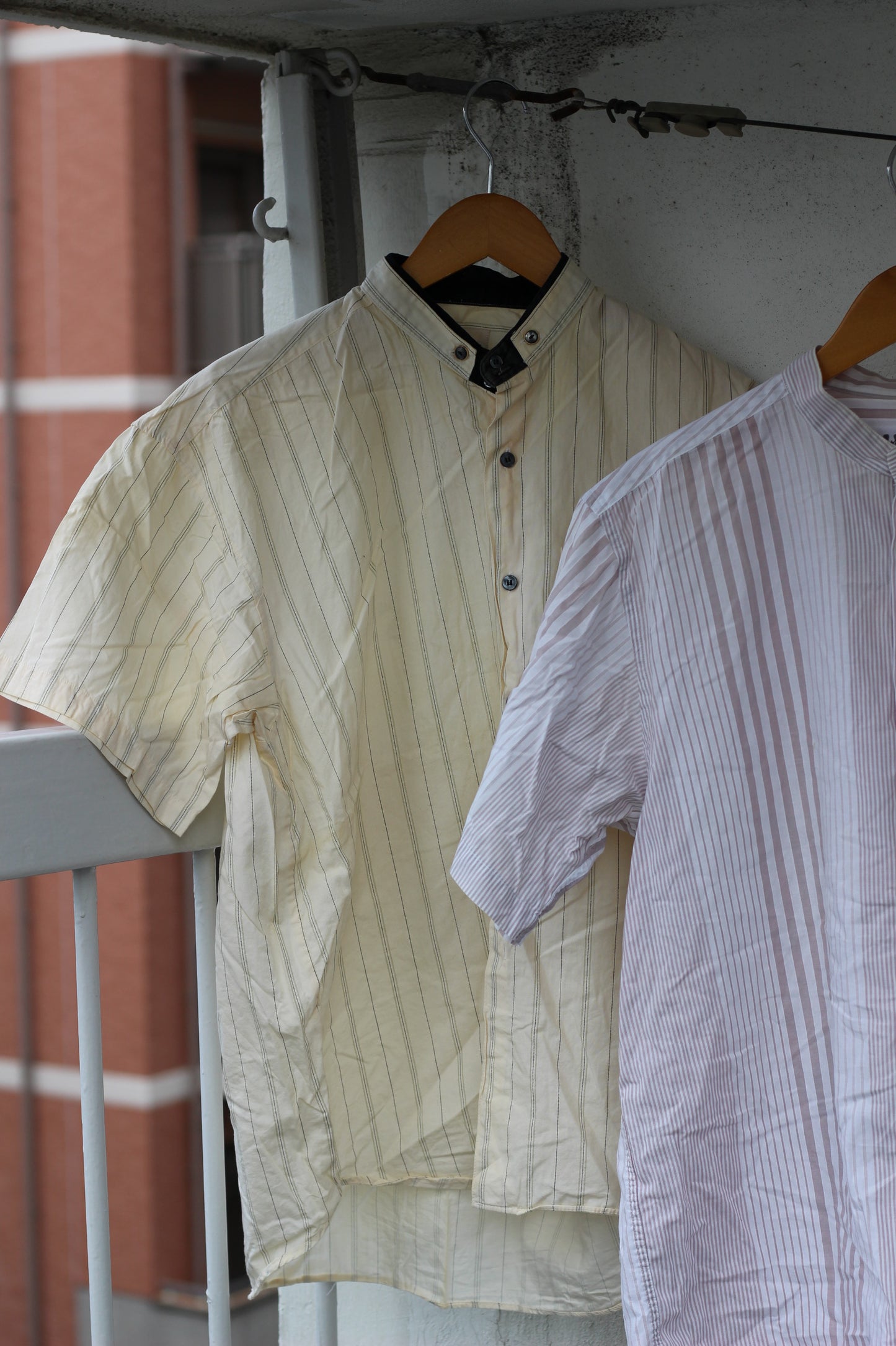 Men's Stand Collar Short Sleeve Shirt x12点