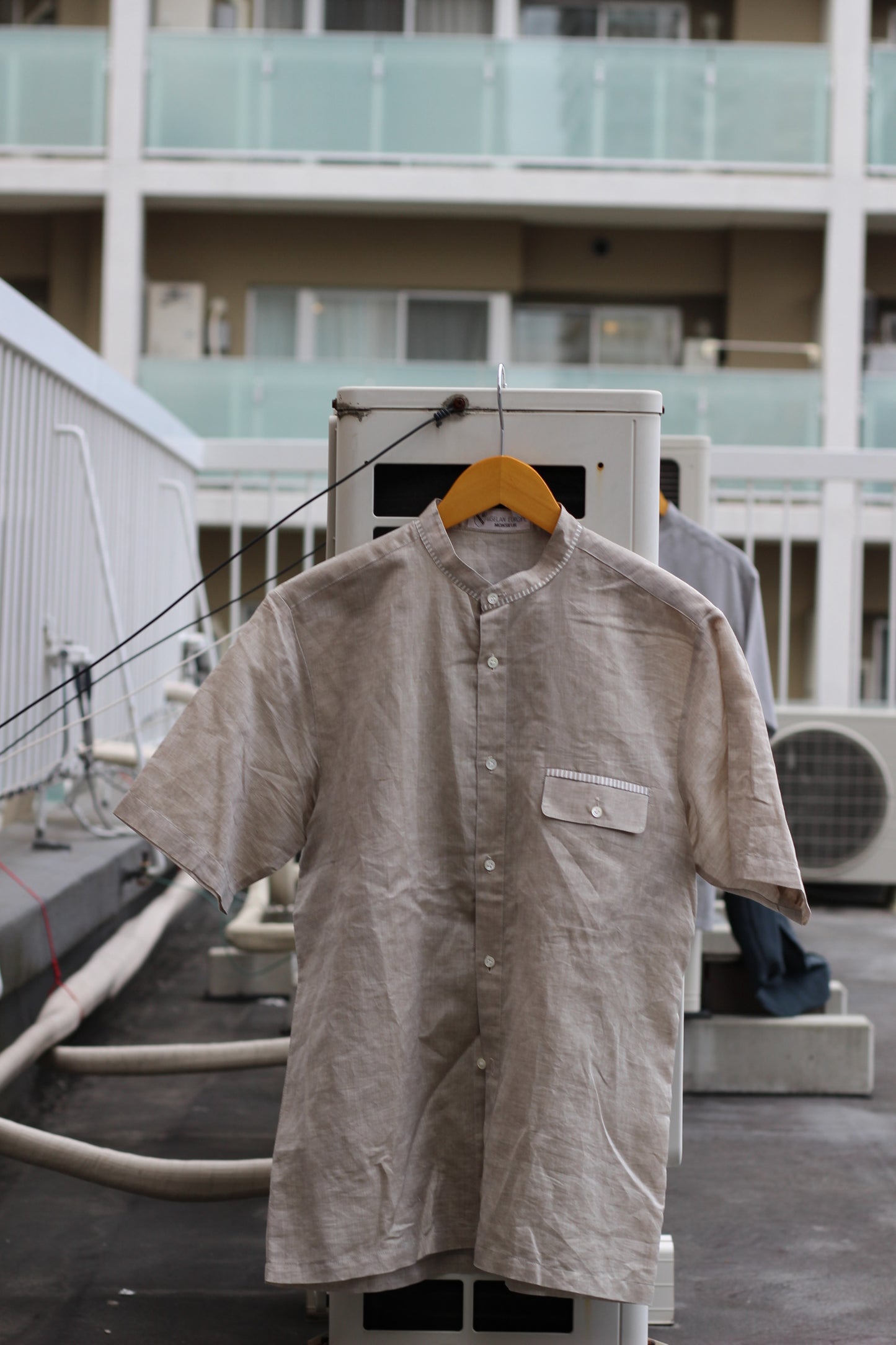 Men's Stand Collar Short Sleeve Shirt x12点
