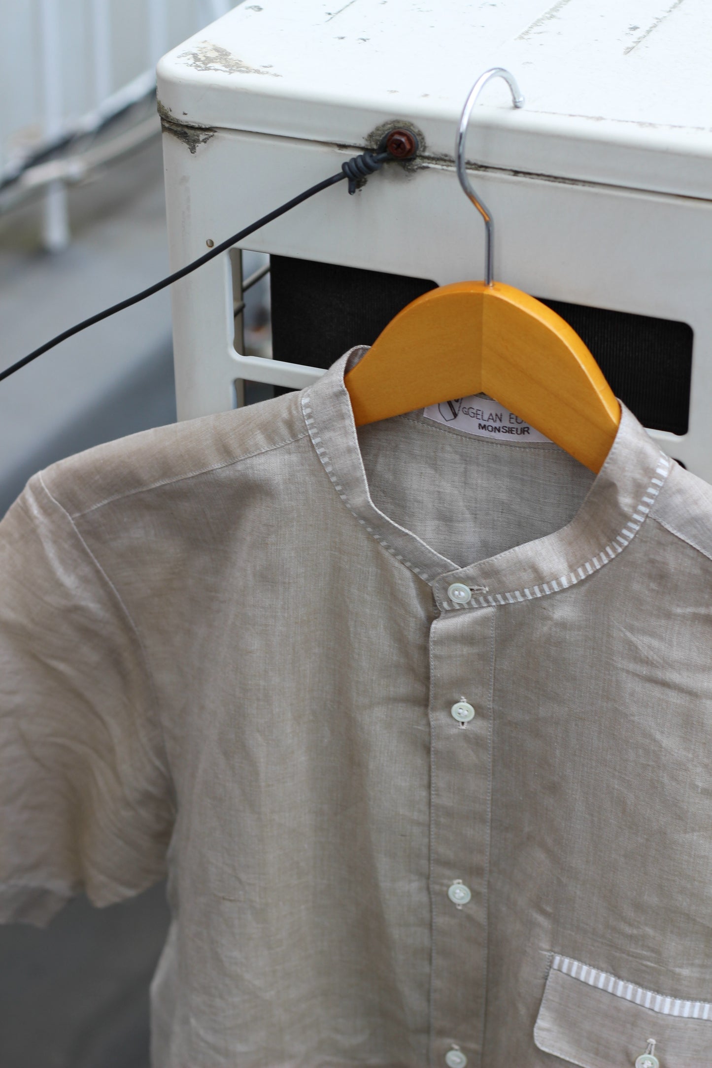 Men's Stand Collar Short Sleeve Shirt x12点